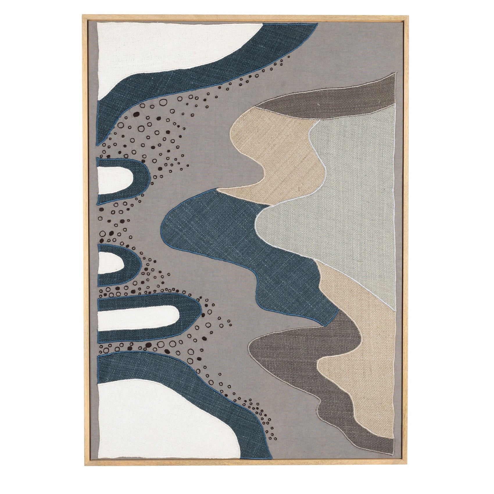 Zuiver Coastal Handcrafted Fabric Wall Art