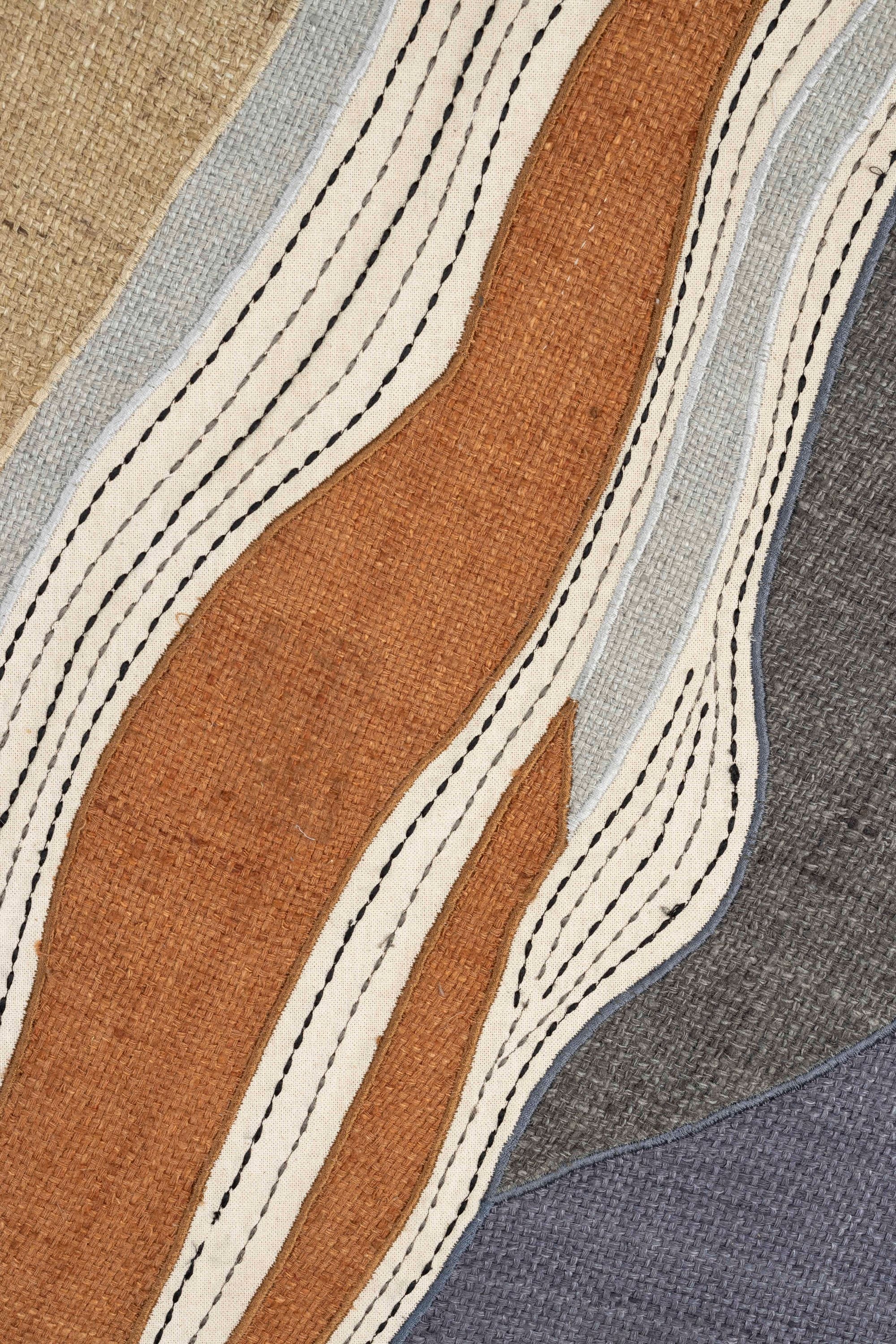 Zuiver Move Meandering River Fabric Wall Art