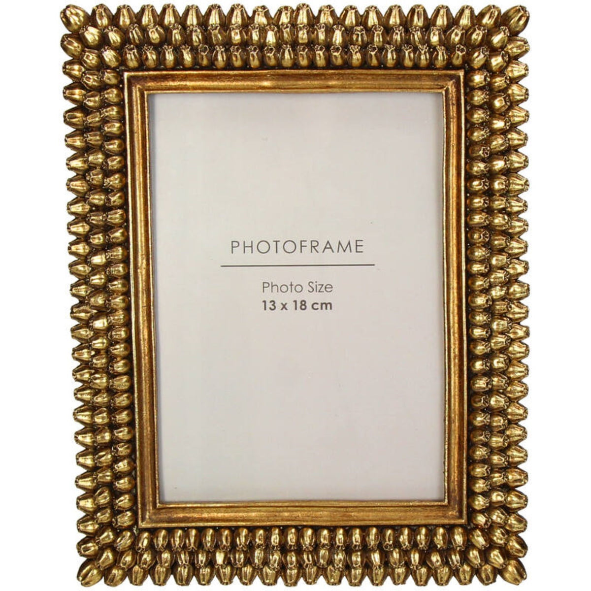 Cassia Gold Glamour Photo Frame 5x7