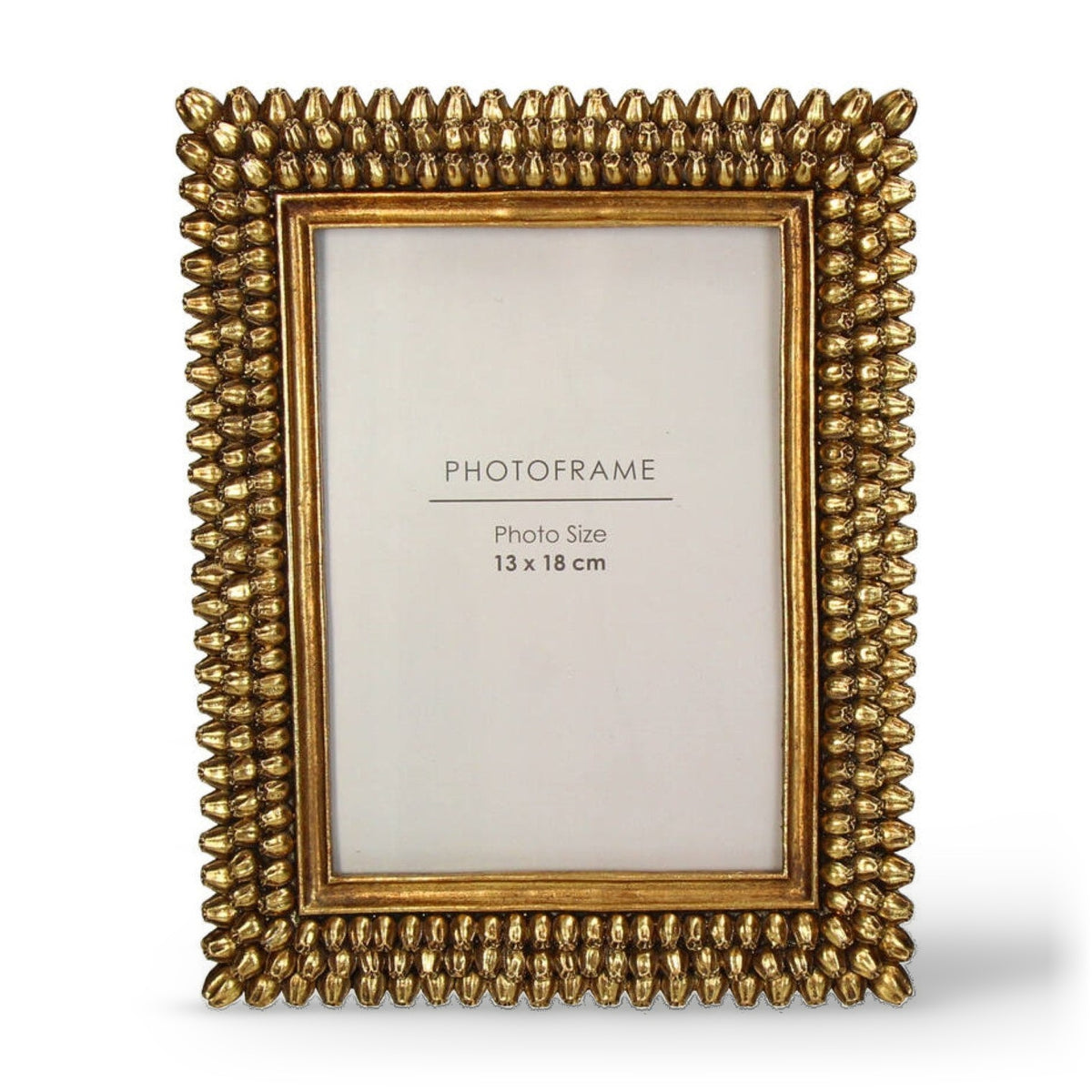 Cassia Gold Glamour Photo Frame 5x7