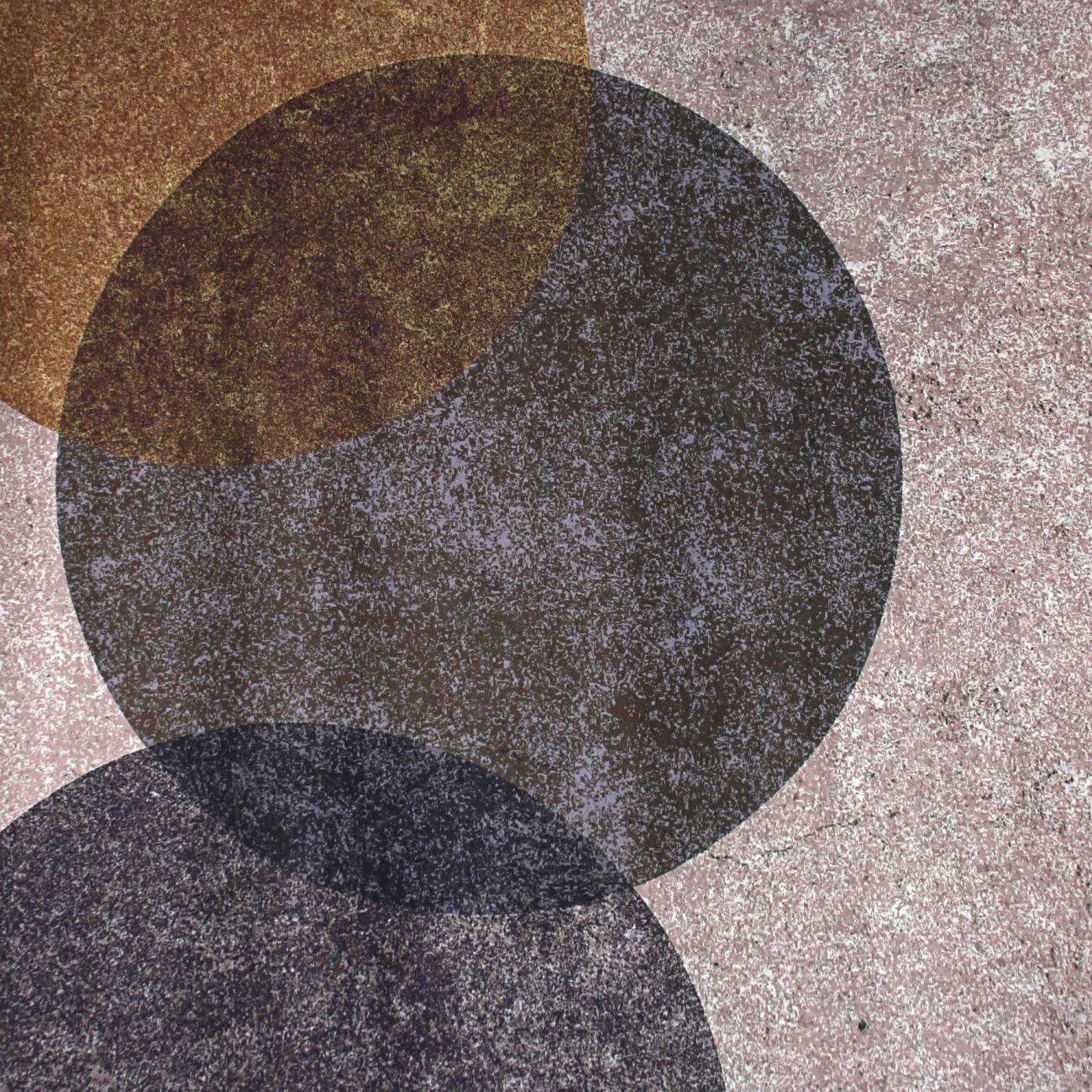 Elemental Circles Velvet Wall Hanging 135x110cm