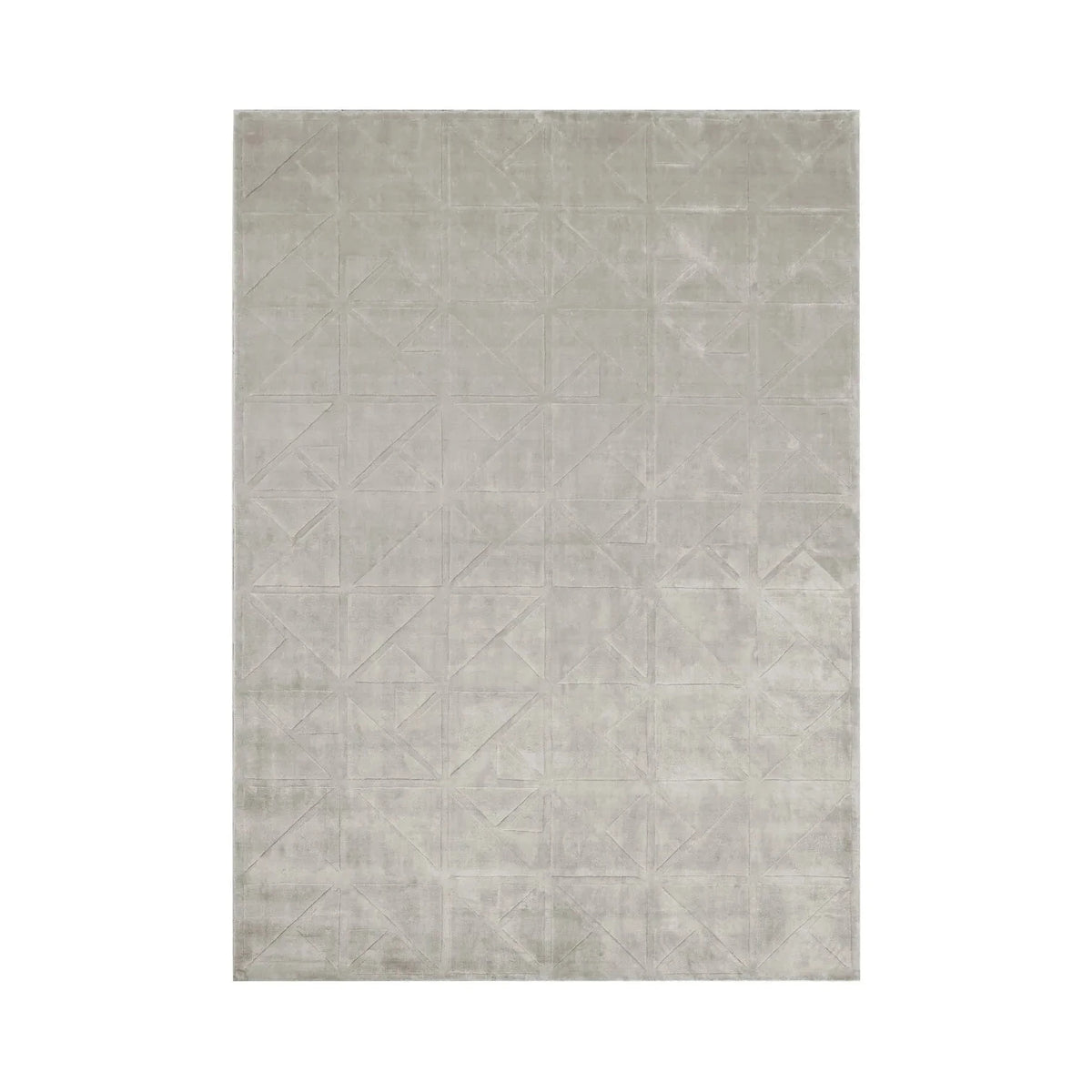 Richmond Interiors Yuna Brushed Silk Beige Rectangle Rug Extra Large