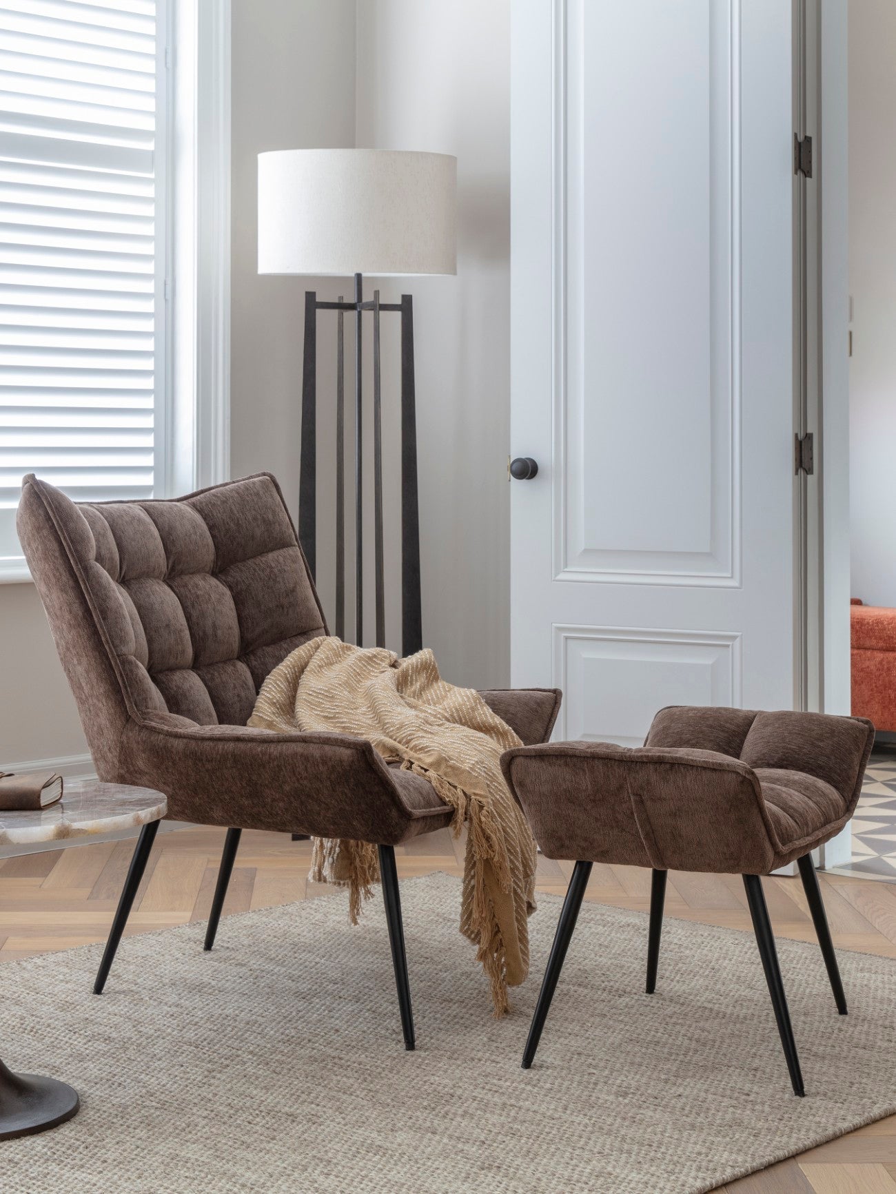 Jette Natural Cotton Throw