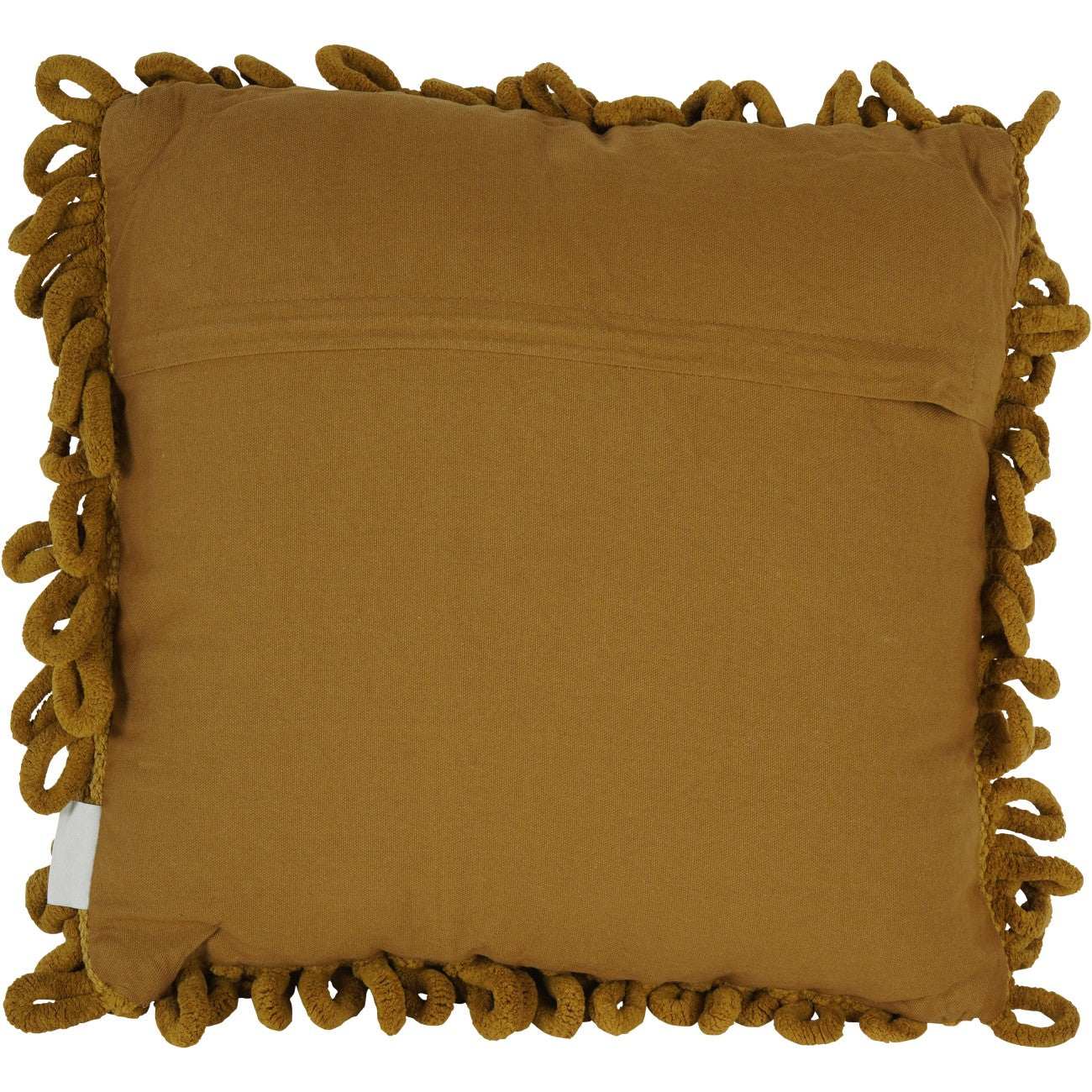 Lucan Mustard Yellow Square Cushion 45x45cm