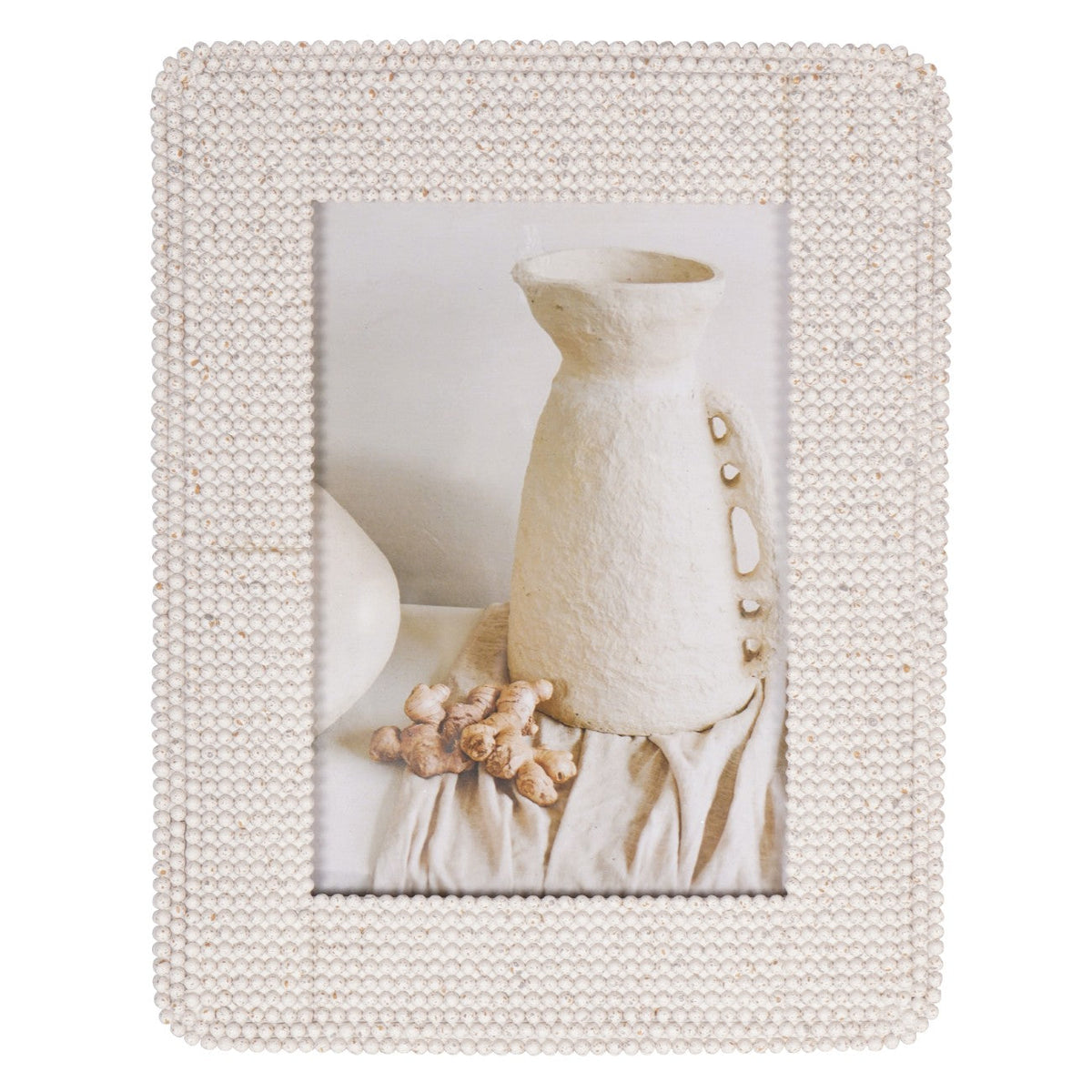 Sophia Cream Textured Photo Frame 13x18cm