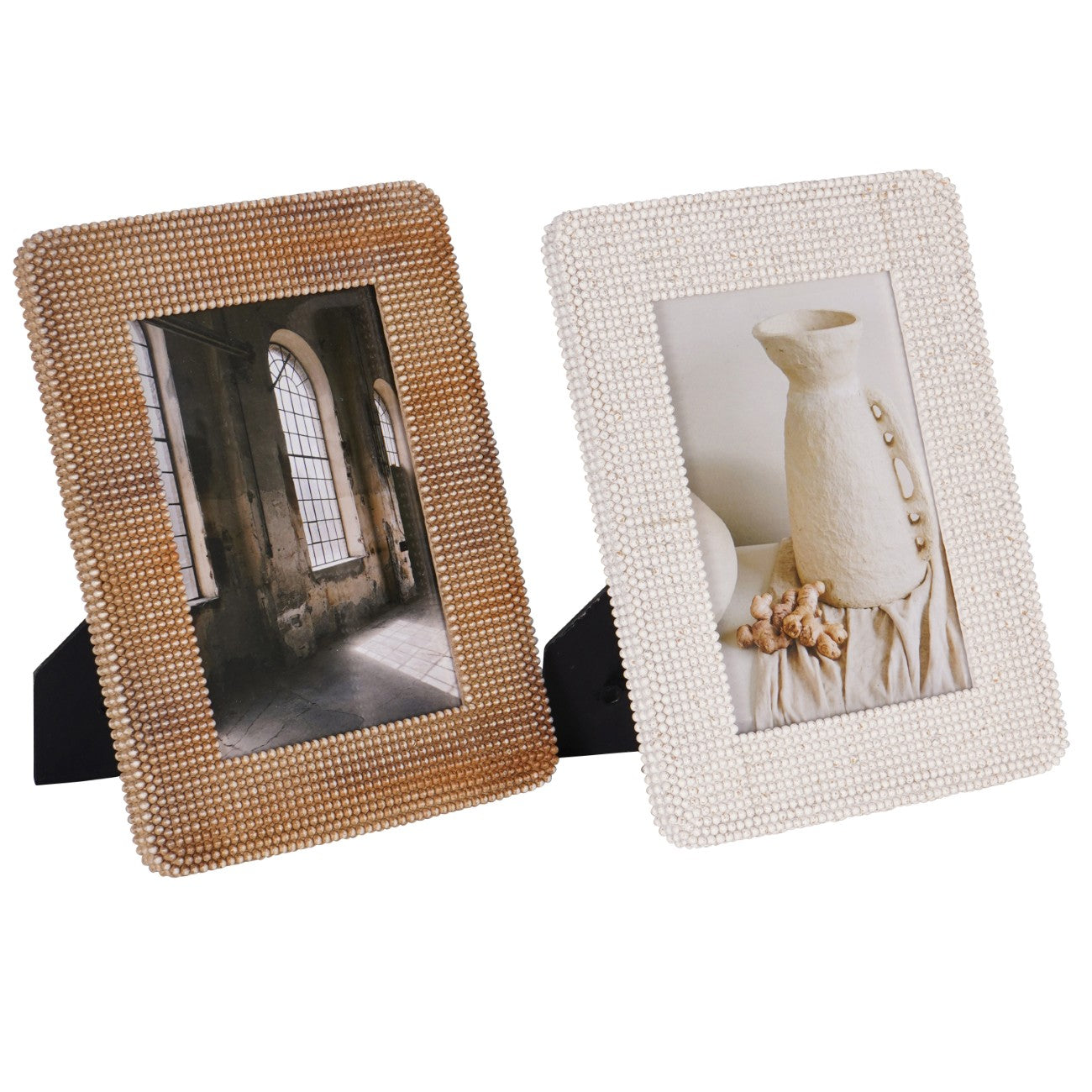 Sophia Brown Bead Photo Frame 13x18cm