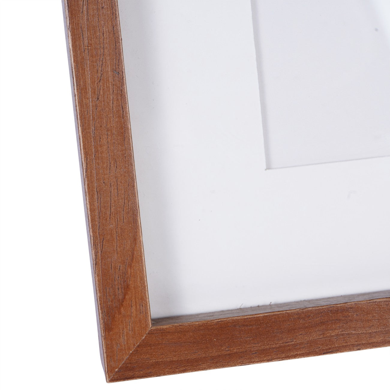 Ruben Rubberwood Brown Photo Frame 10x15cm