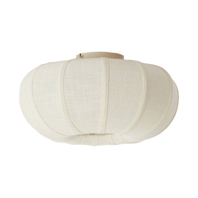 Zosia Cream Linen Ceiling Light 40cm