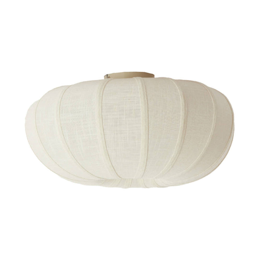 Zosia Cream Linen Ceiling Light 50cm