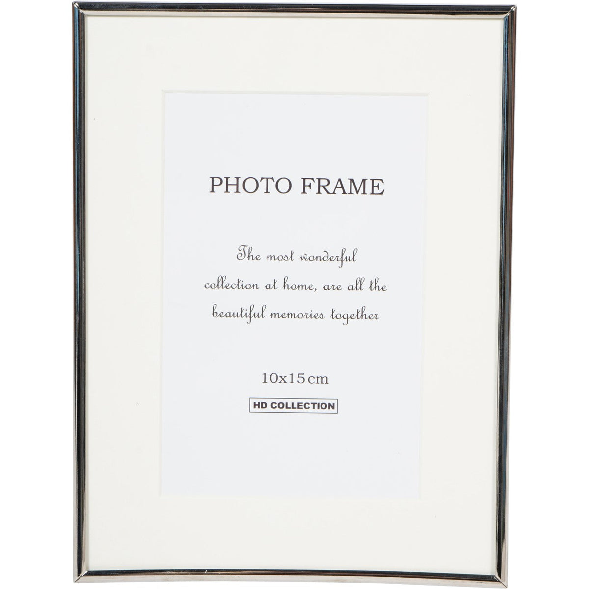 Pall Minimalist Silver Photo Frame 10x15cm