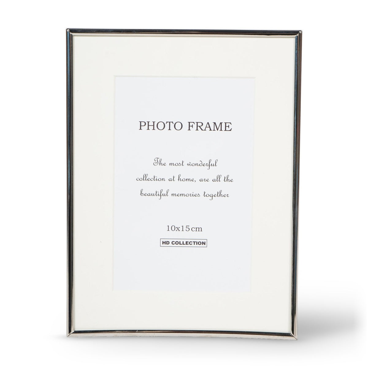 Pall Minimalist Silver Photo Frame 10x15cm