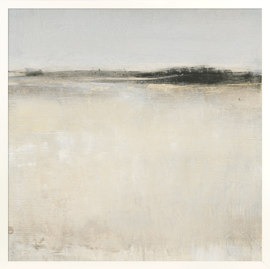 Embellished Subtle Scape I - Framed Wall Art - 62x62cm