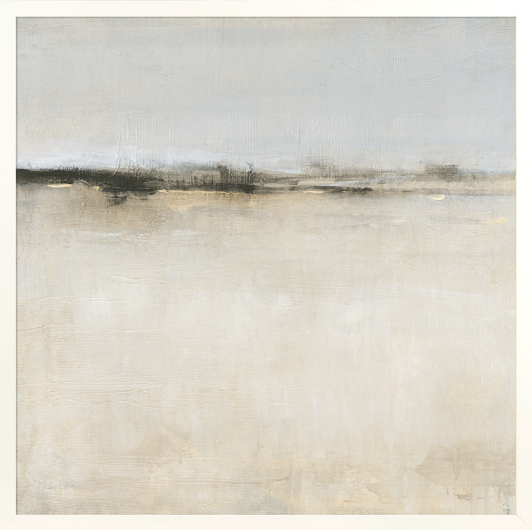 Embellished Subtle Scape II - Framed Wall Art - 62x62cm