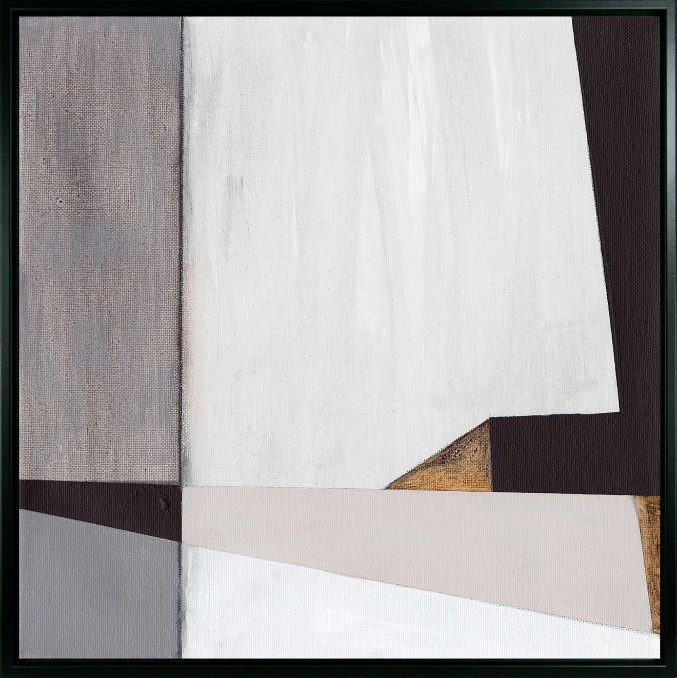 Neutral Geometrics II - Framed Wall Art - 82x82cm