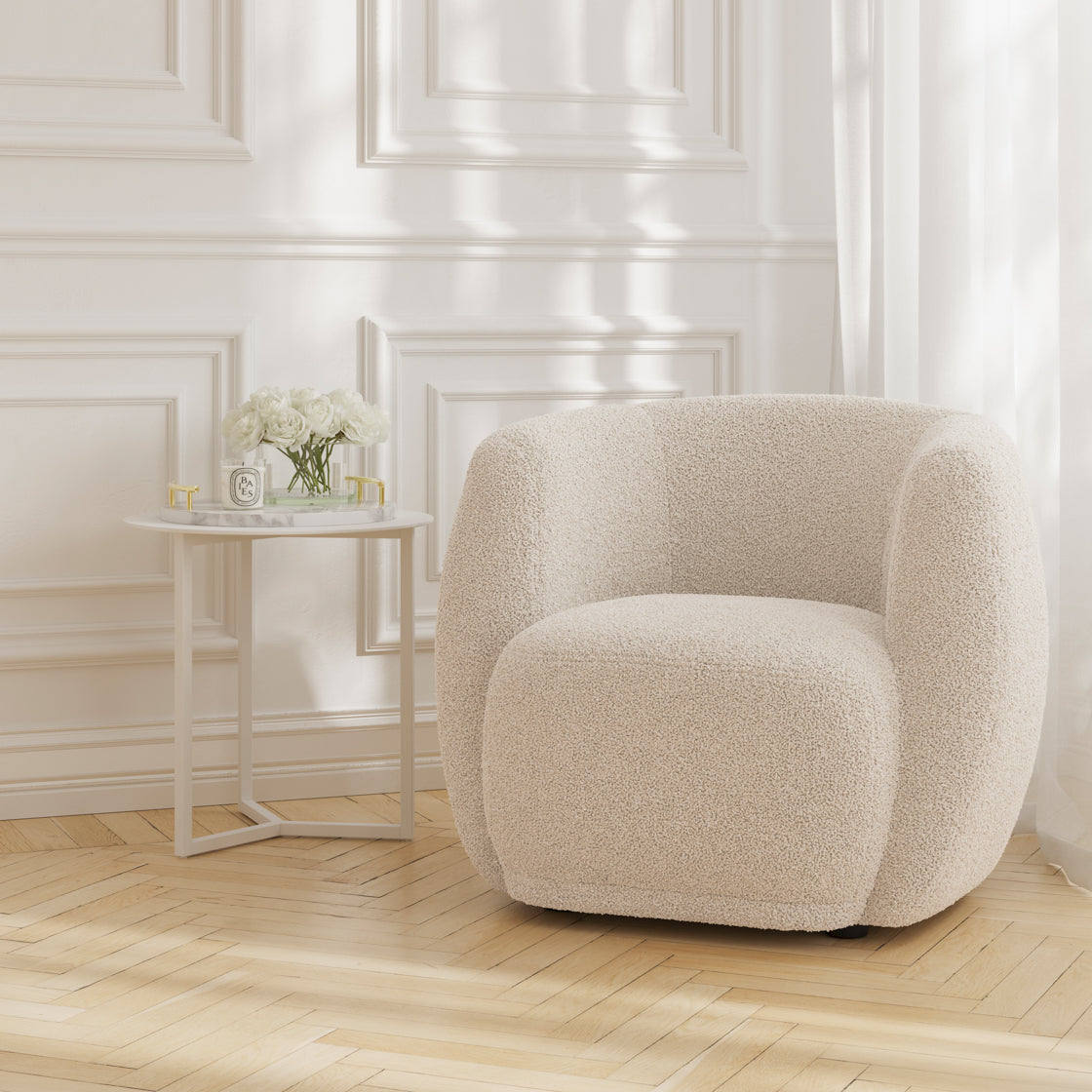 Clay Cotton Chair lifestyle