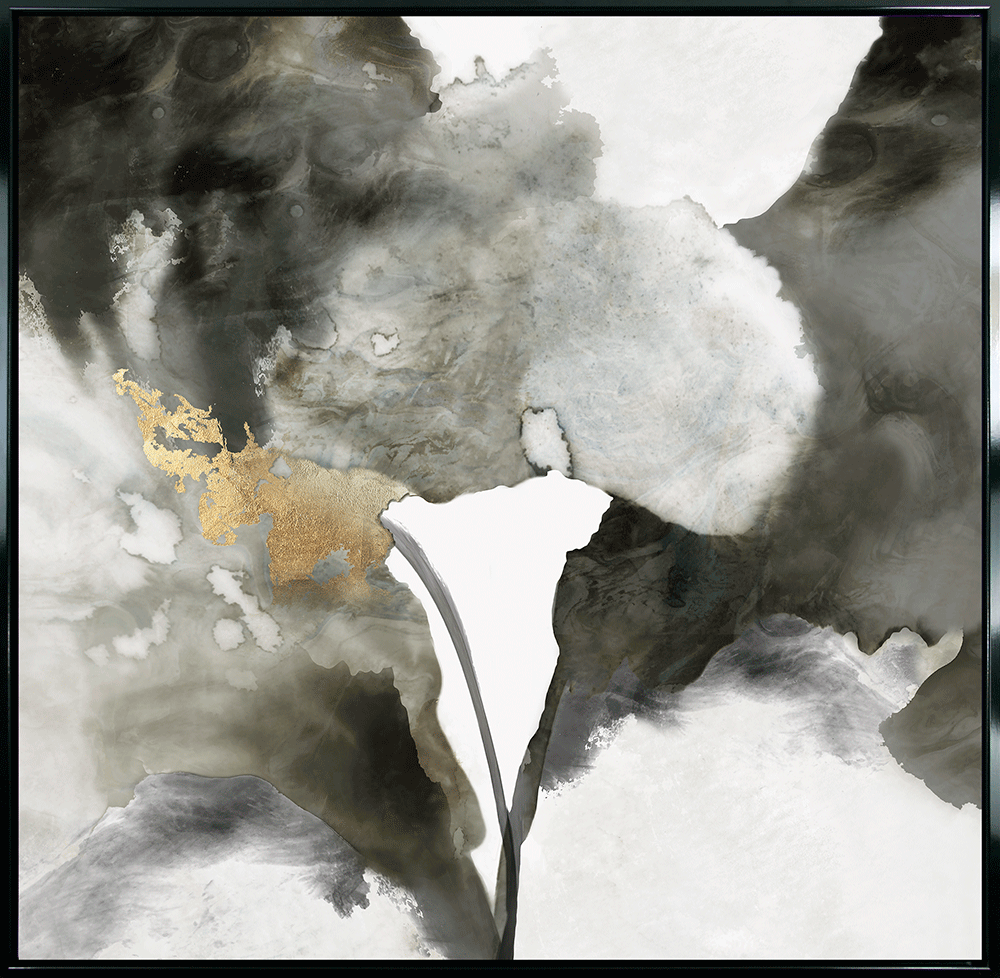 Watercolour Botanical - Framed Wall Art - 82x82cm