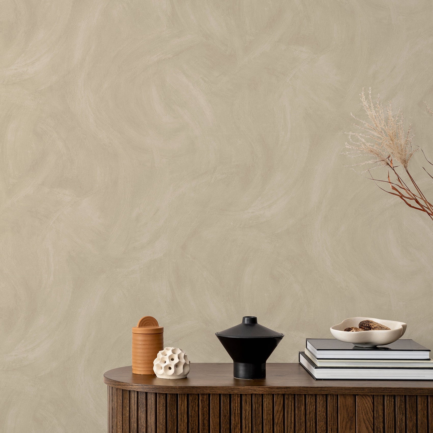 Grandeco Textured Vibes Serra Mauve Wallpaper Roll 10m x 53cm