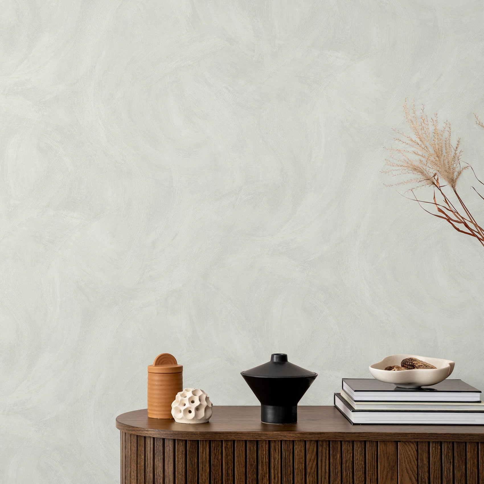Grandeco Textured Vibes Serra Pearl Wallpaper Roll 10m x 53cm