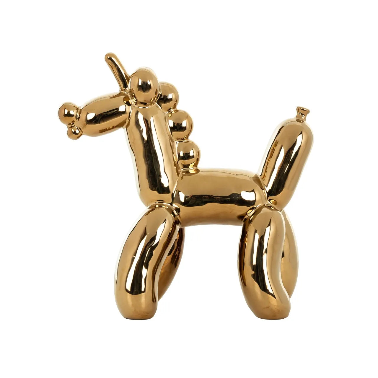 Richmond Interiors Balloonicorn Metallic Gold Ornament