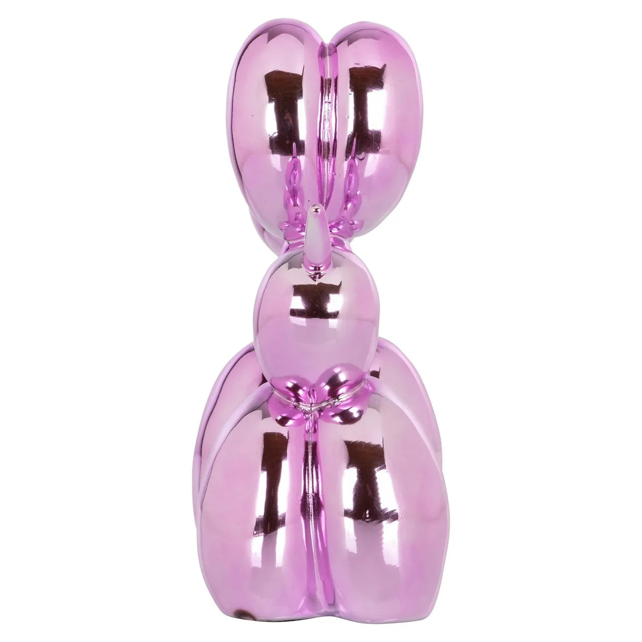 Richmond Interiors Art Deco Metallic Pink Balloon Dog Ornament