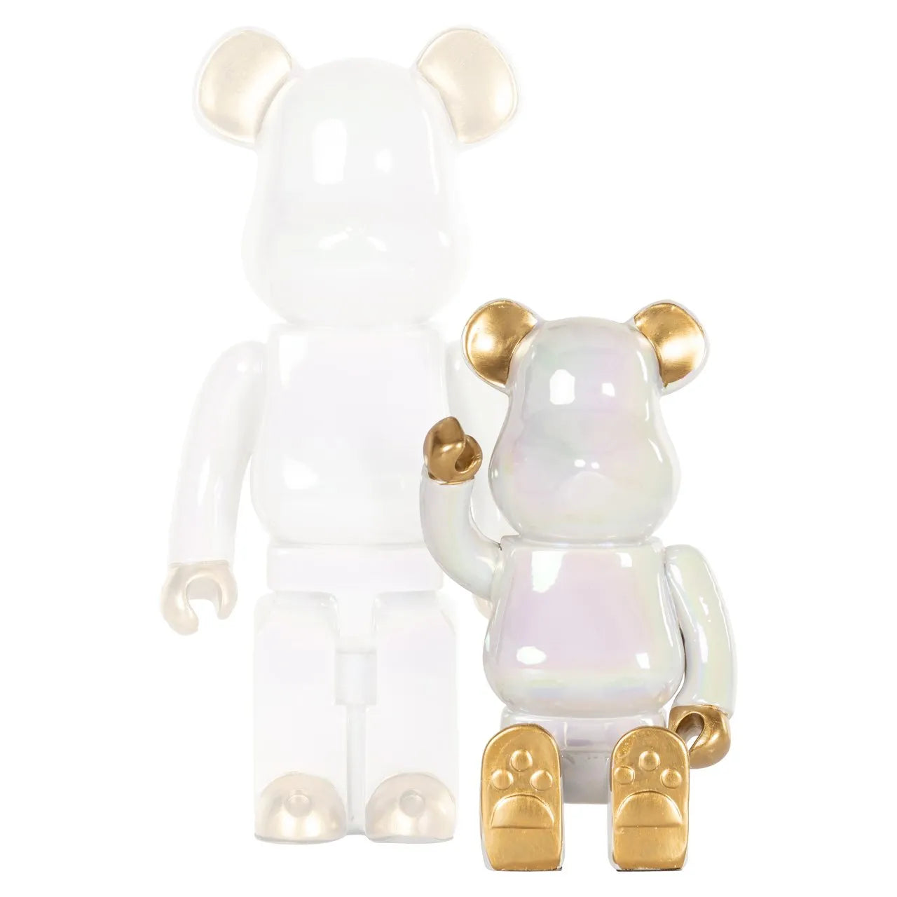 Richmond Interiors Art Deco Berlyn White Bear Ornament