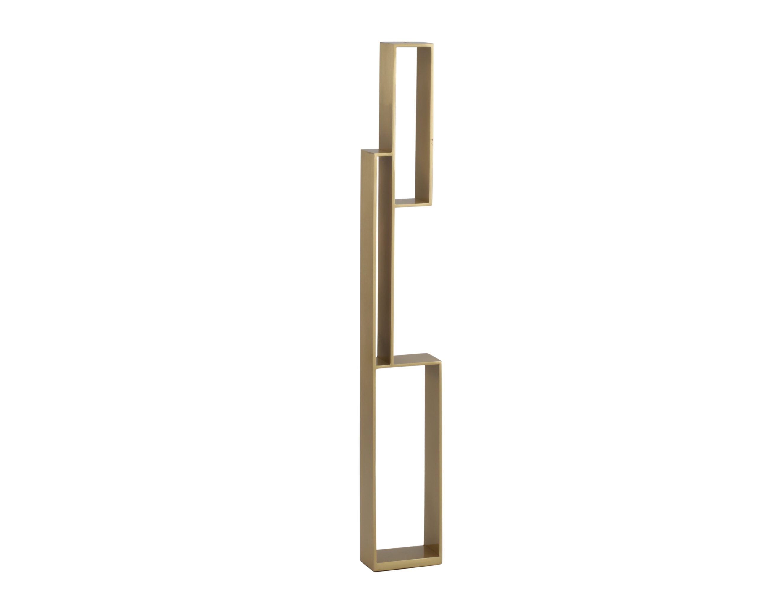 Veneton Candle Holder set of 2 - Brushed Brass
