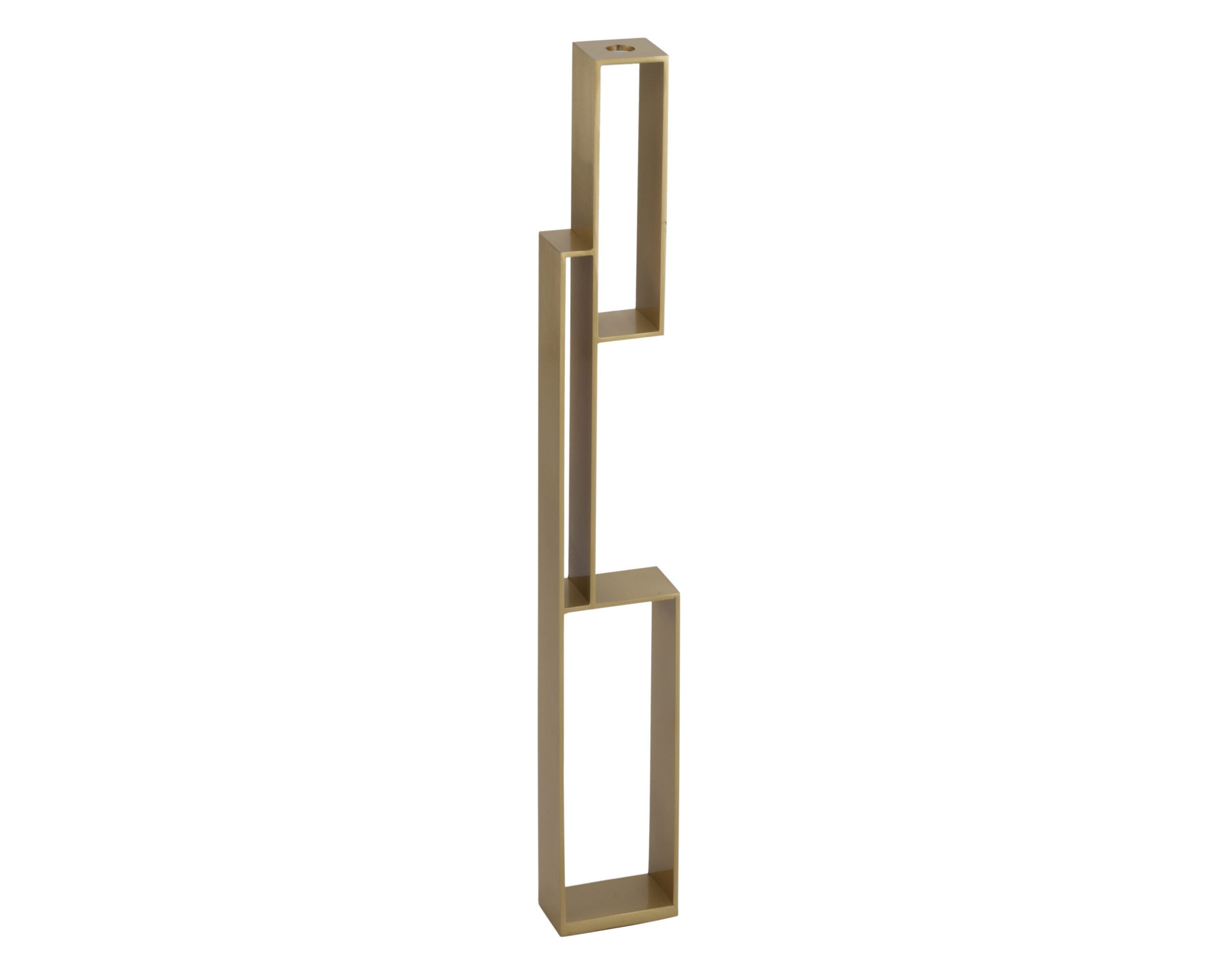Veneton Candle Holder set of 2 - Brushed Brass