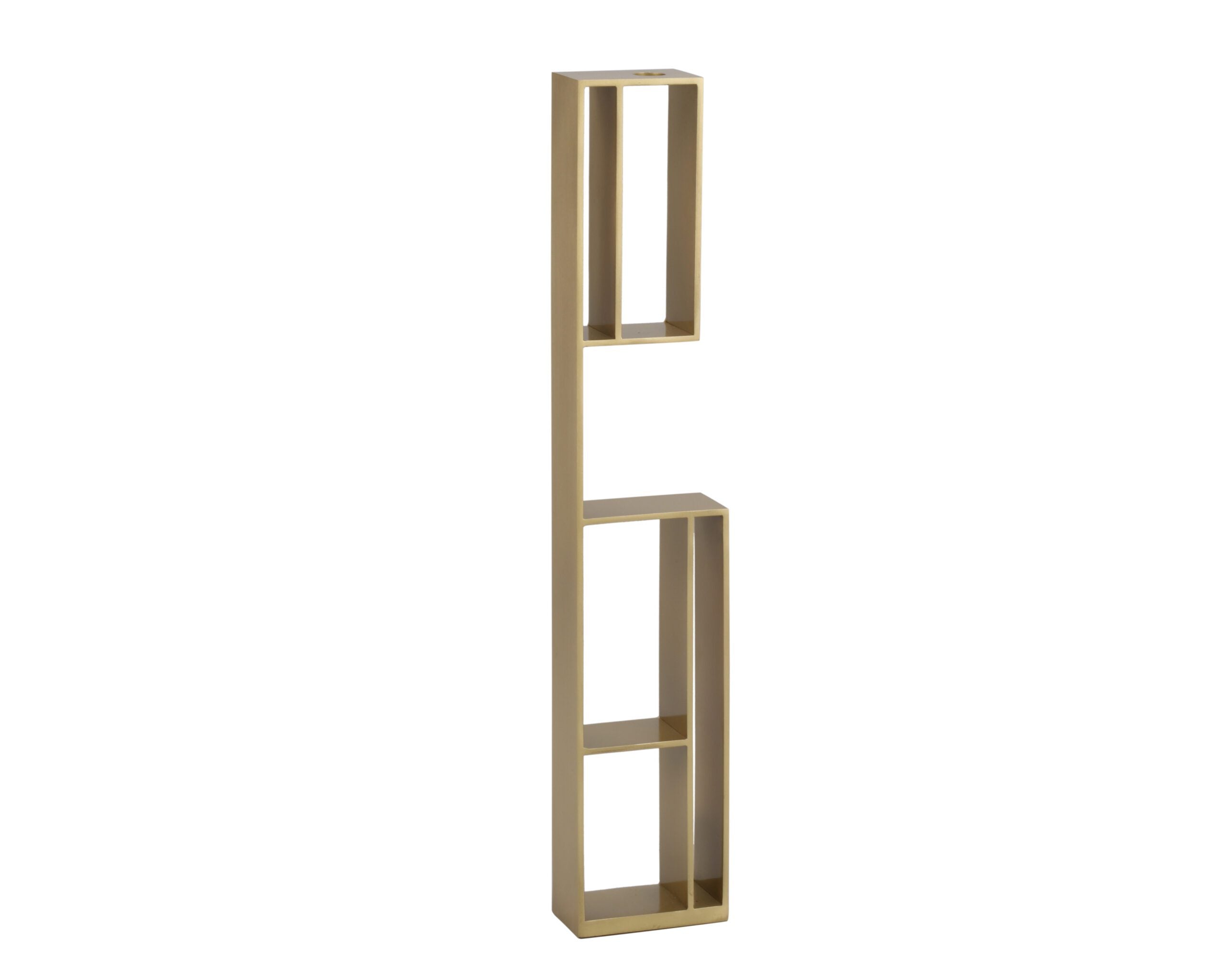 Veneton Candle Holder set of 2 - Brushed Brass
