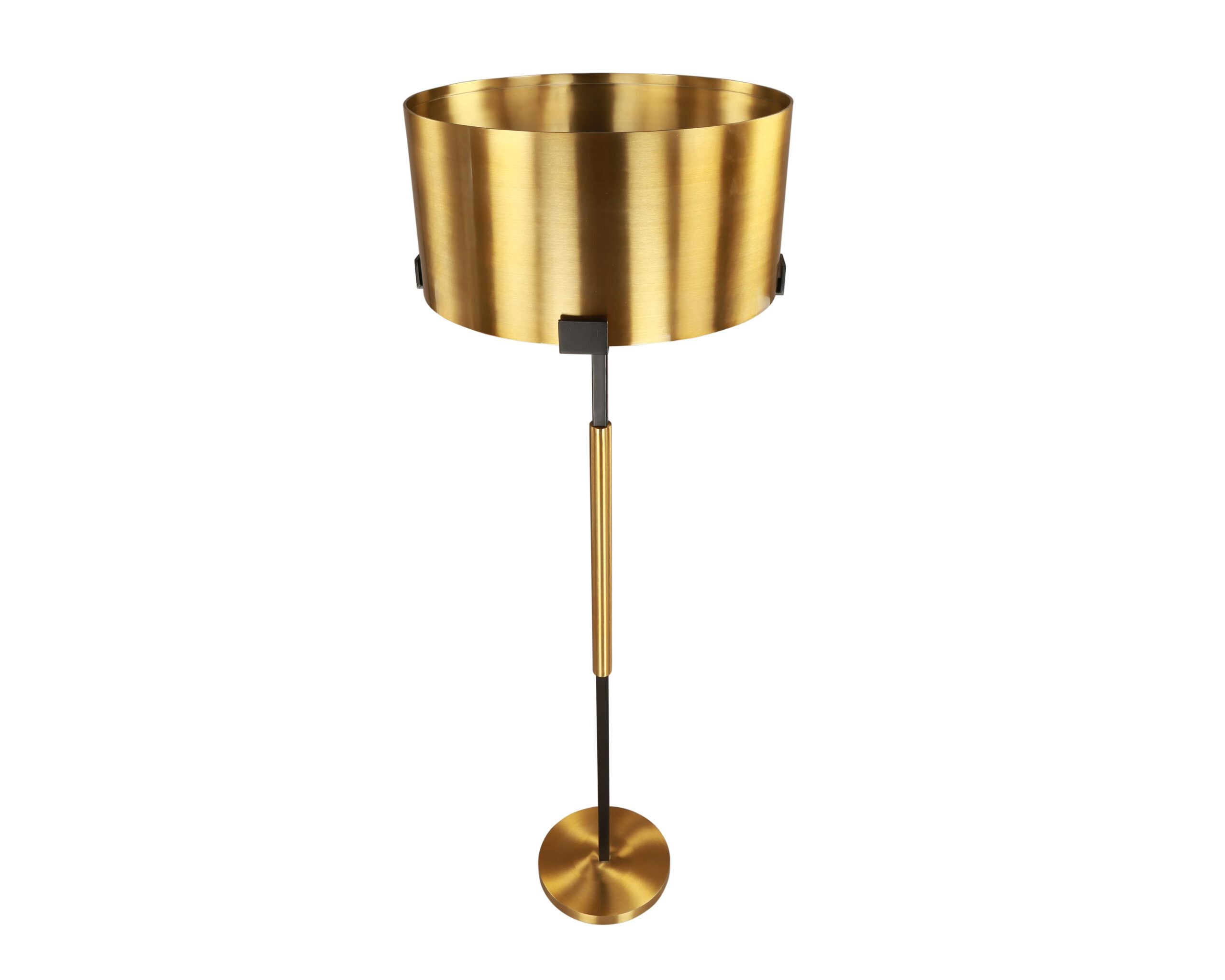 Hamilton Floor Lamp - Brushed Brass