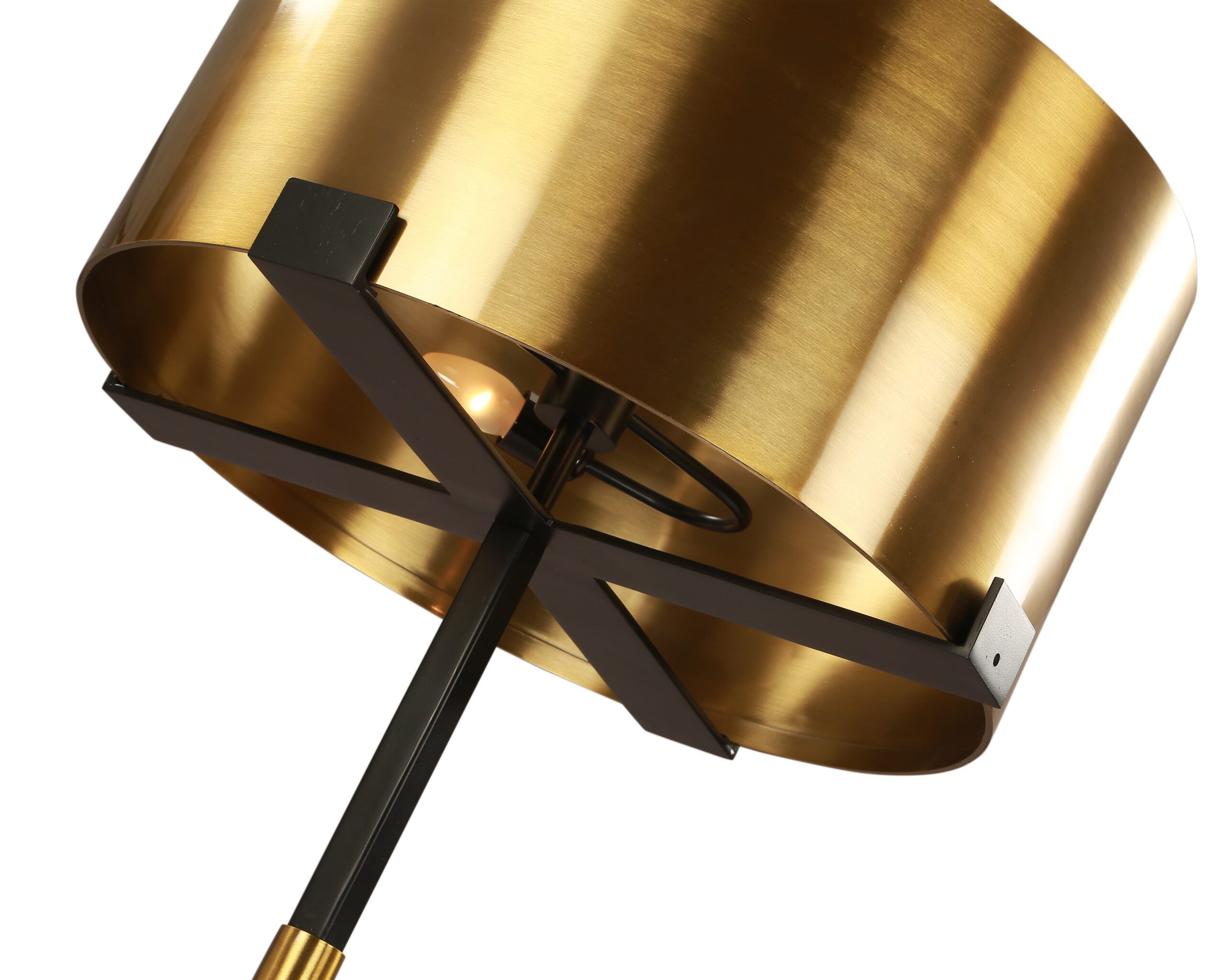 Hamilton Floor Lamp - Brushed Brass