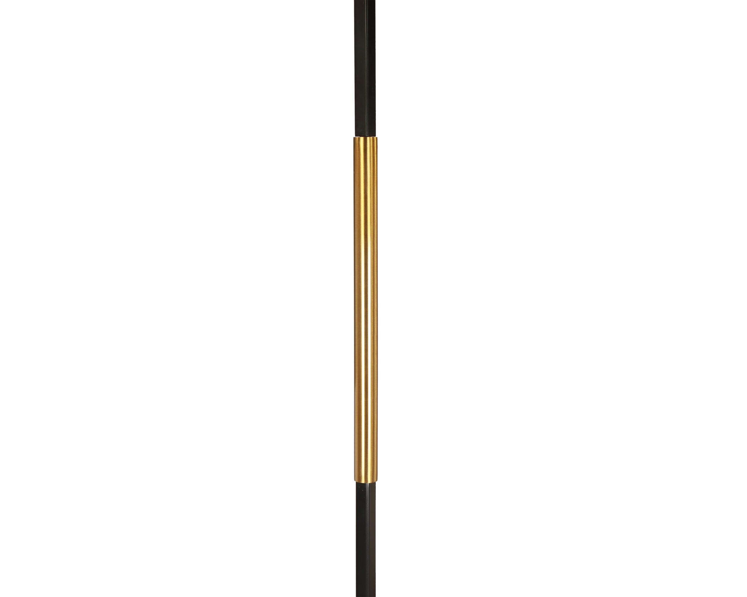 Hamilton Floor Lamp - Brushed Brass
