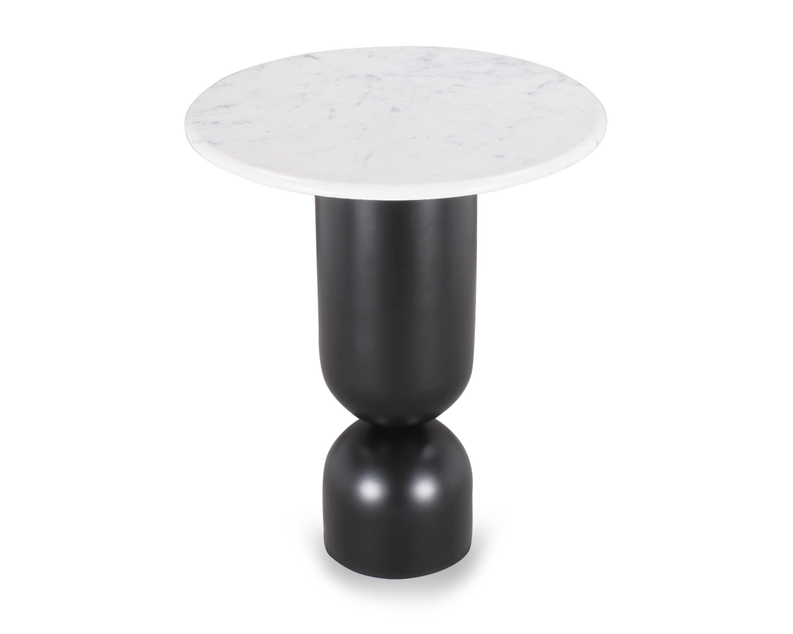 Set of 2 Babel Nesting Side Tables - Matt Black