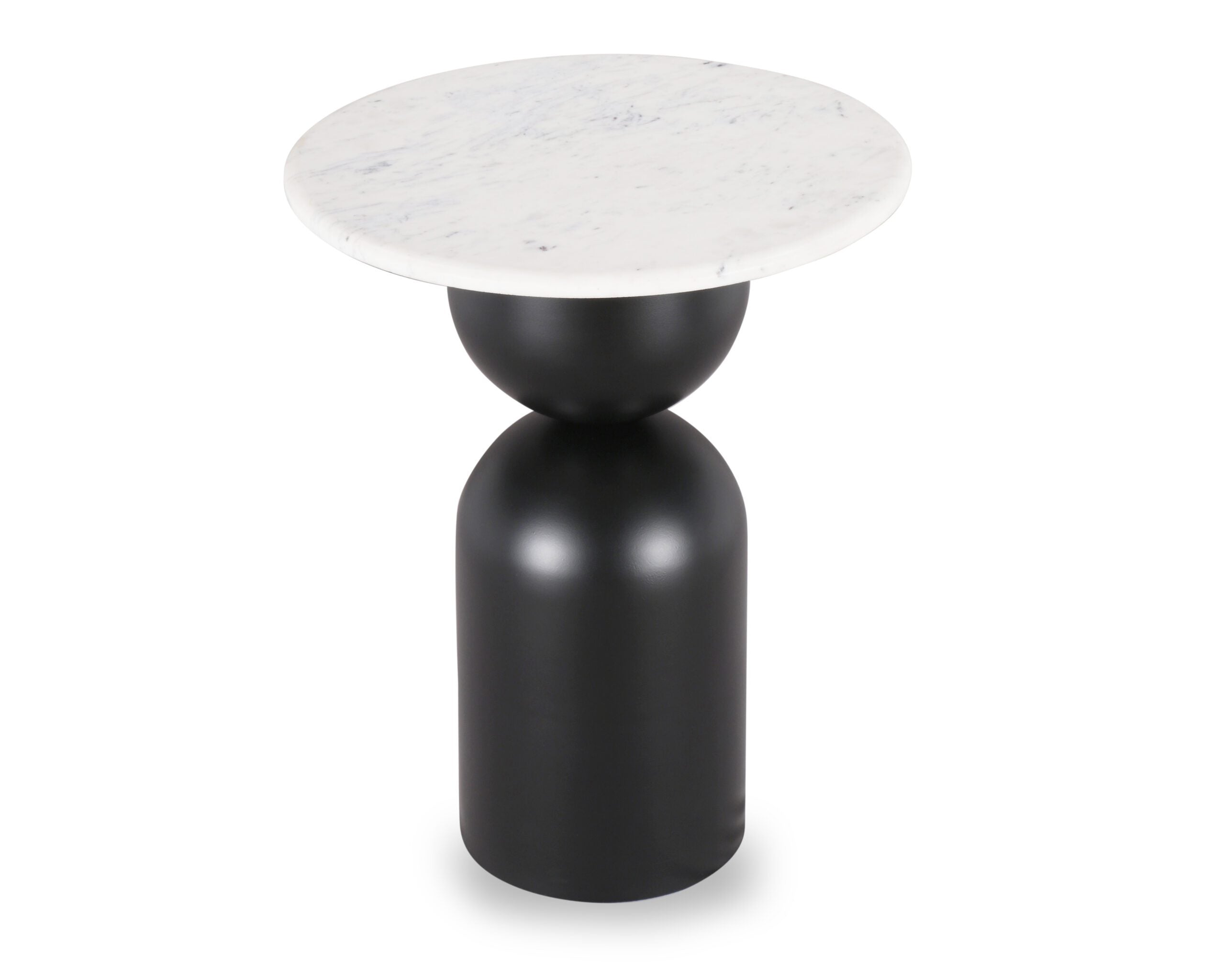 Set of 2 Babel Nesting Side Tables - Matt Black