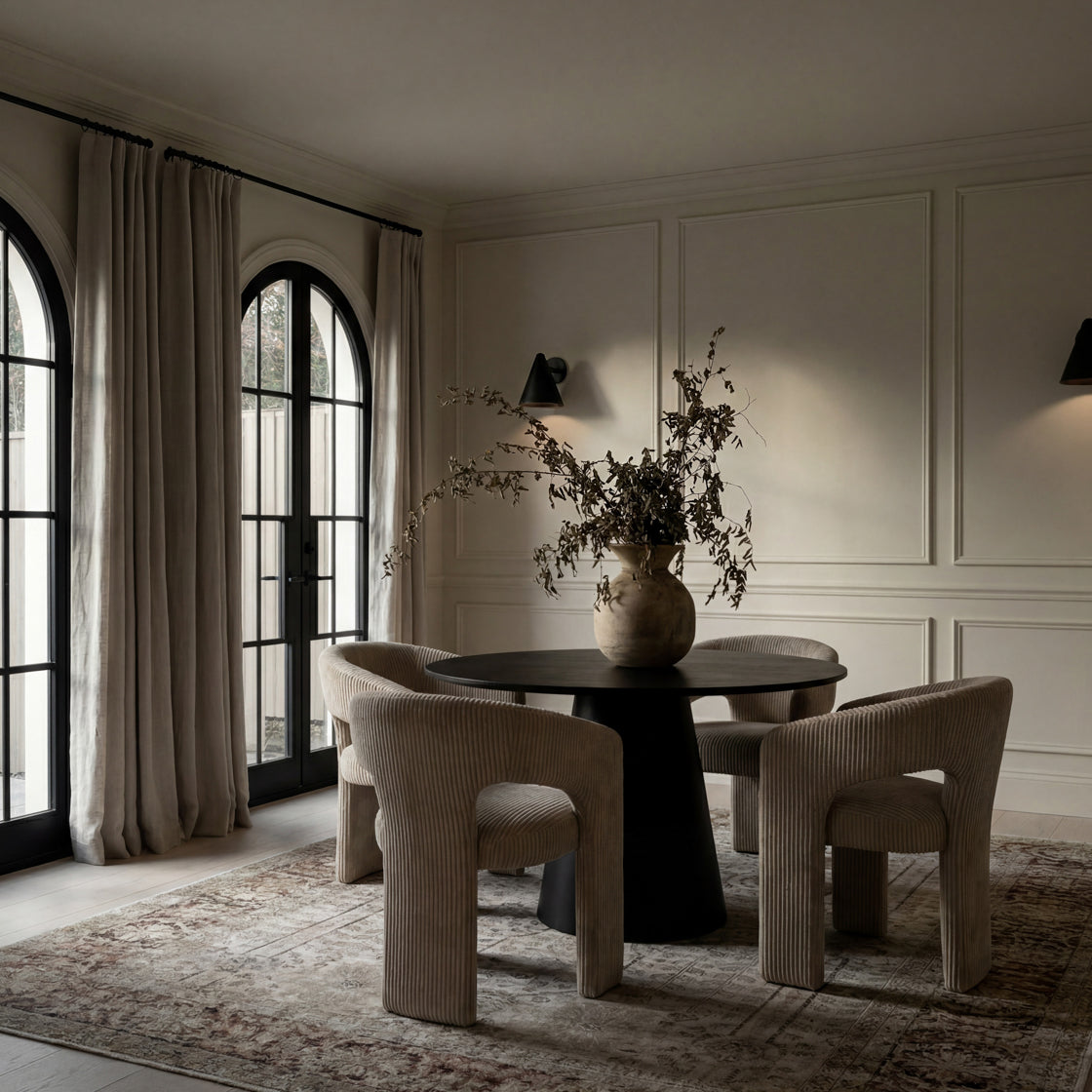 Alba Almond Dining Chair lifestyle
