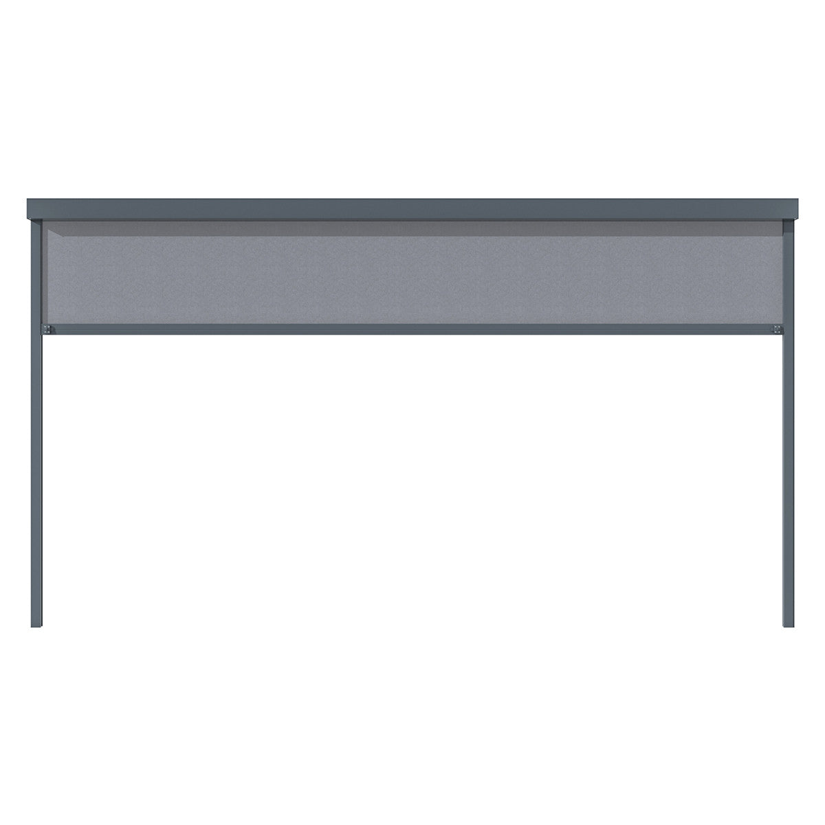 Eden Grey Pergola Blinds Drop Screen 375x219