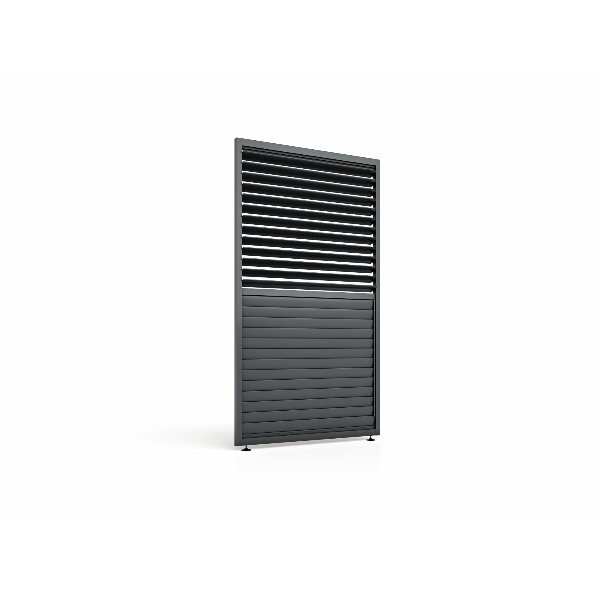 Eden Pergola Fixed Louvre Panel with Adjustable Blades 125x222
