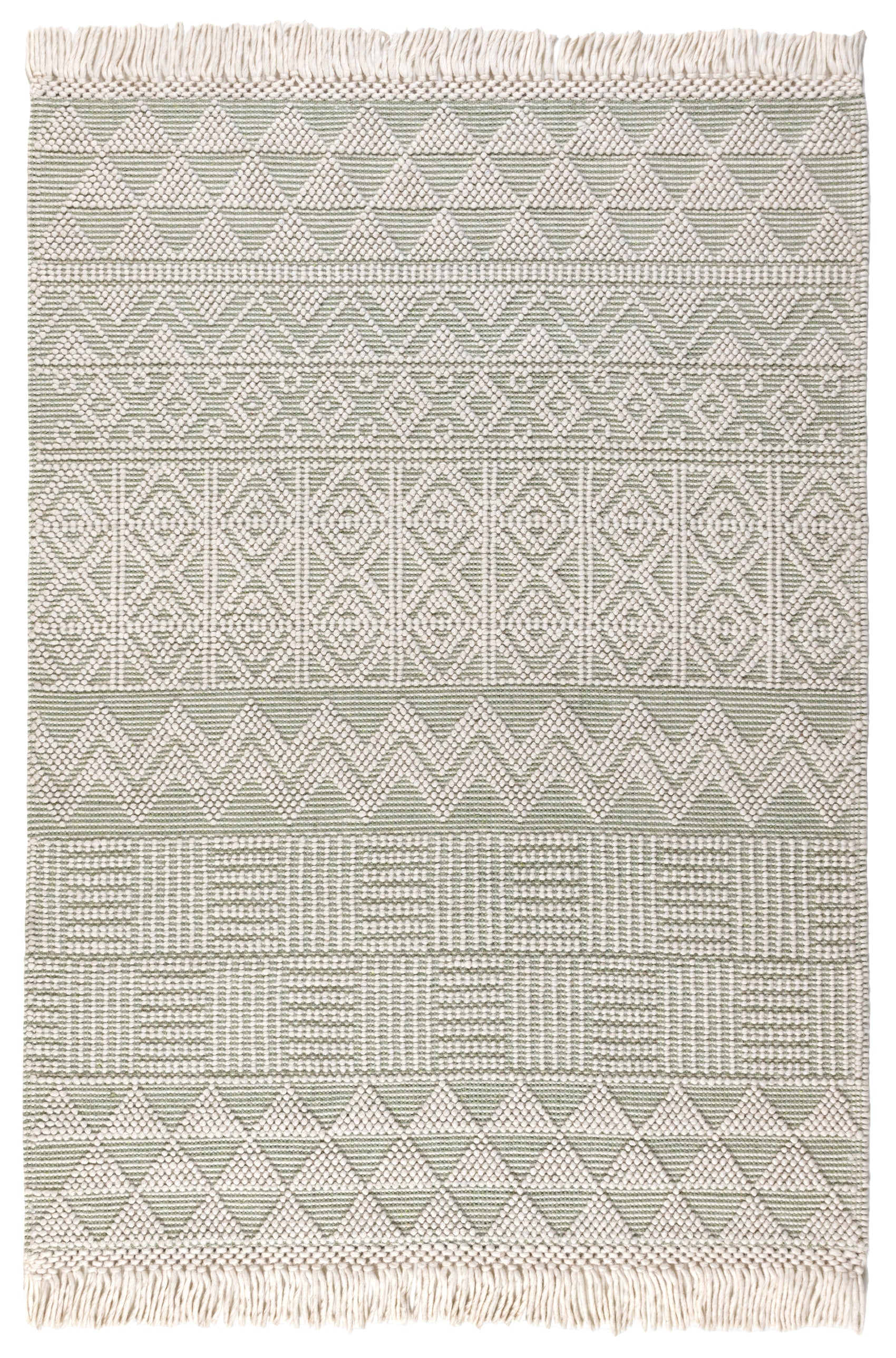 Concept Looms Anya ANYA01 Ivory Mint Rug