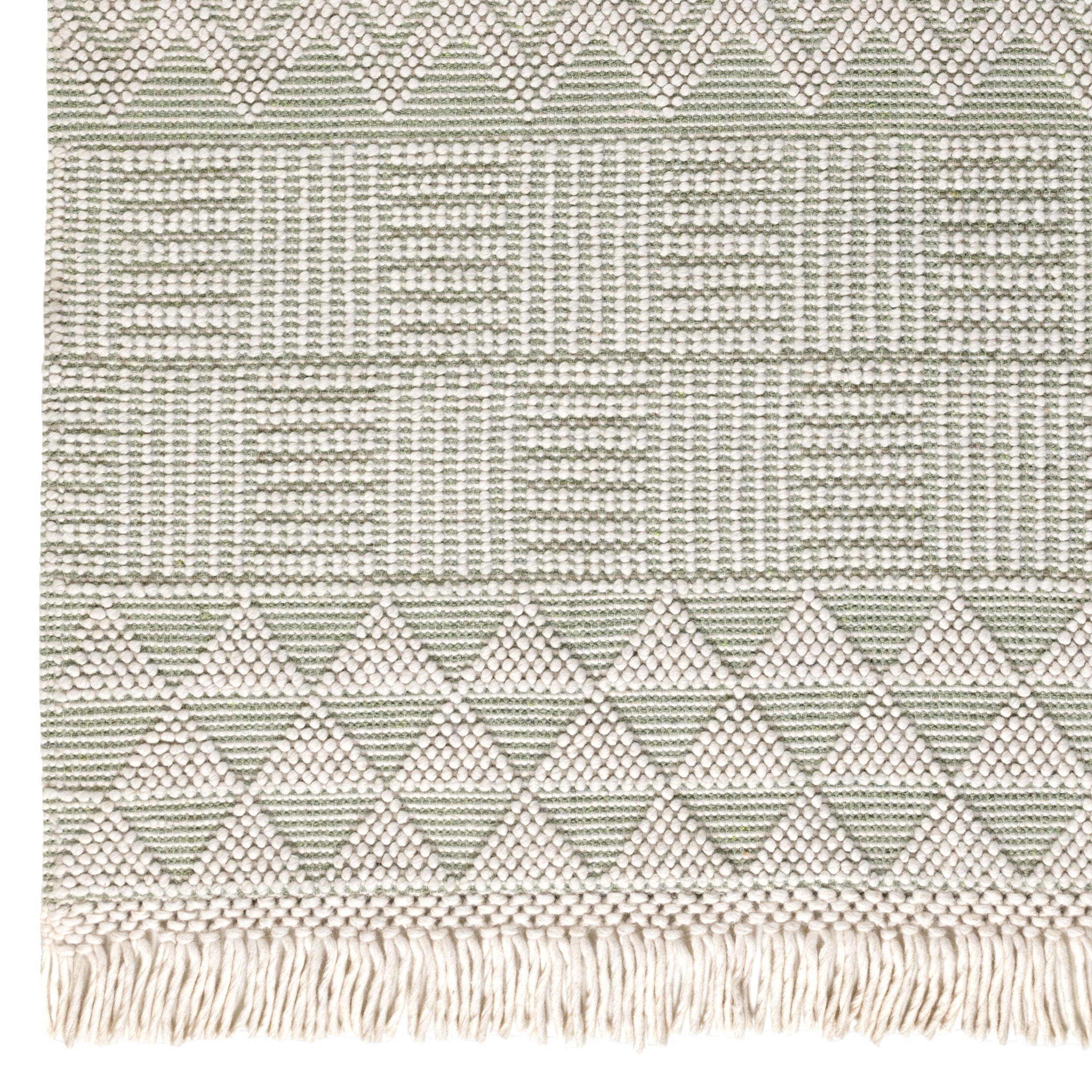 Concept Looms Anya ANYA01 Ivory Mint Rug