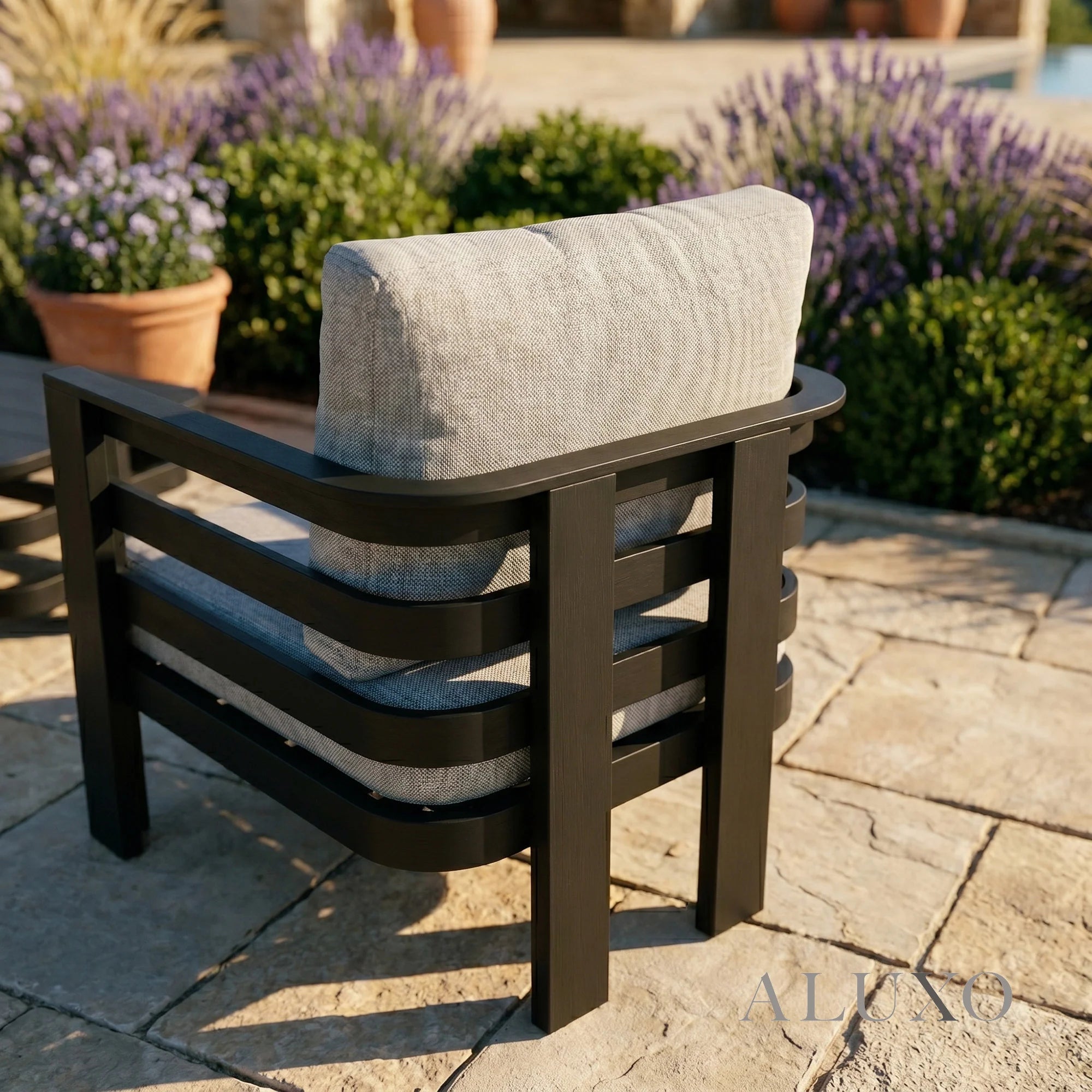 Andros Outdoor Lounge Set - Onyx - 5 Seater