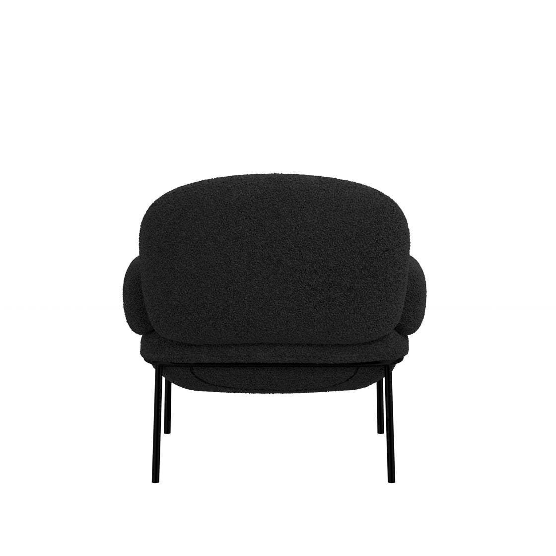 Avery Black Chair back