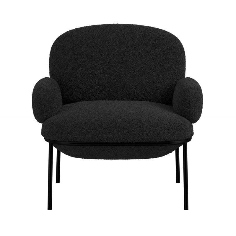 Avery Black Chair front