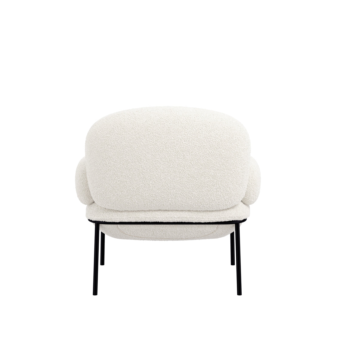Avery Ivory Sherpa Boucle Armchair