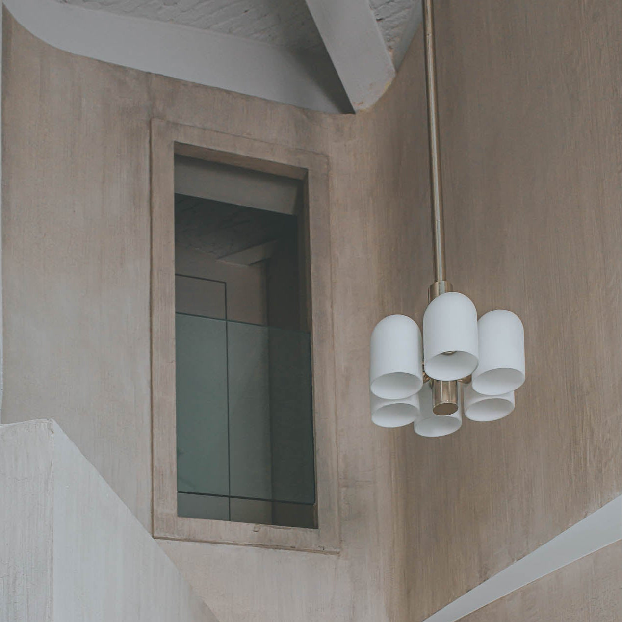 Schwung Odyssey 6 Polished Nickel Chandelier
