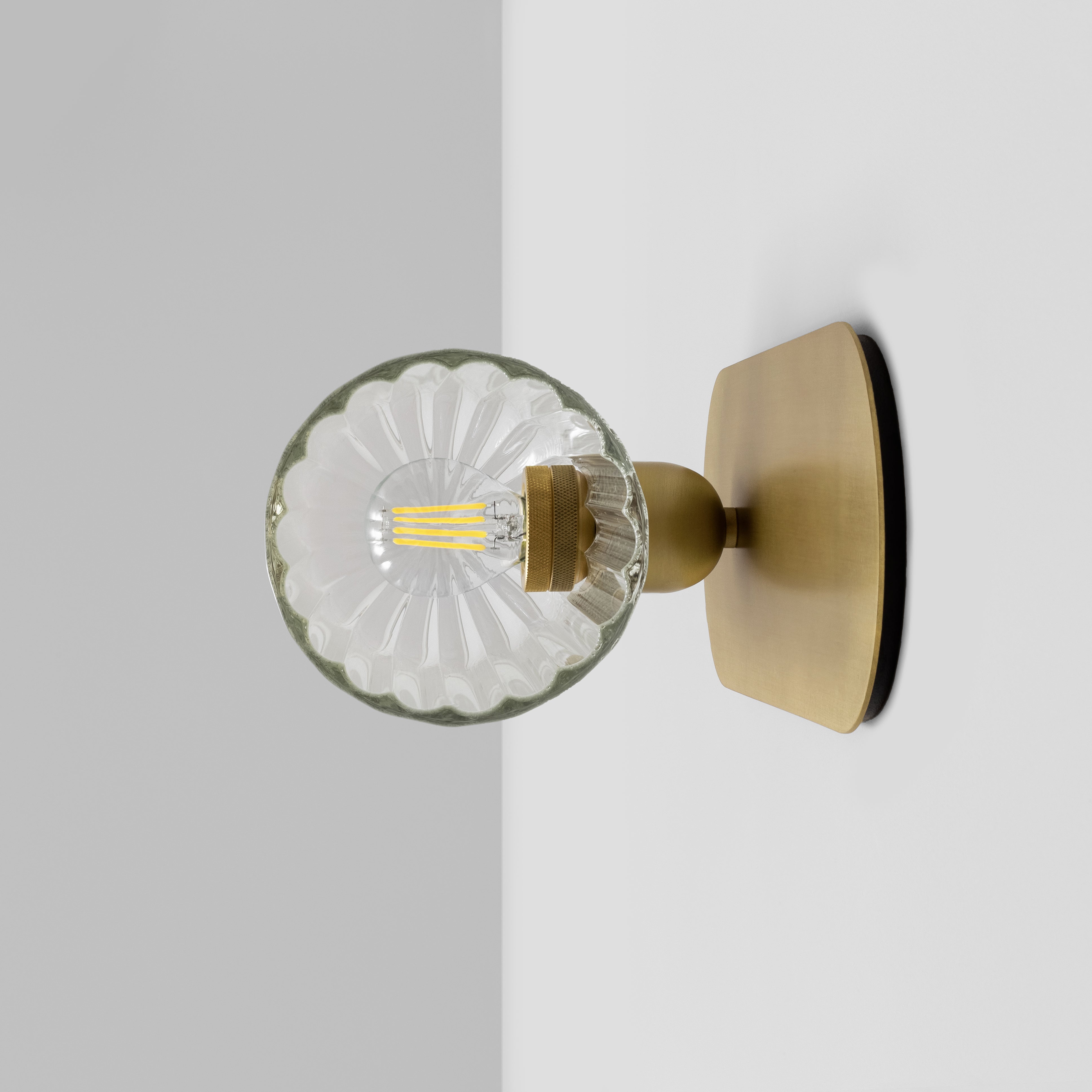 Schwung Odyssey Paris Burnished Brass Wall Light