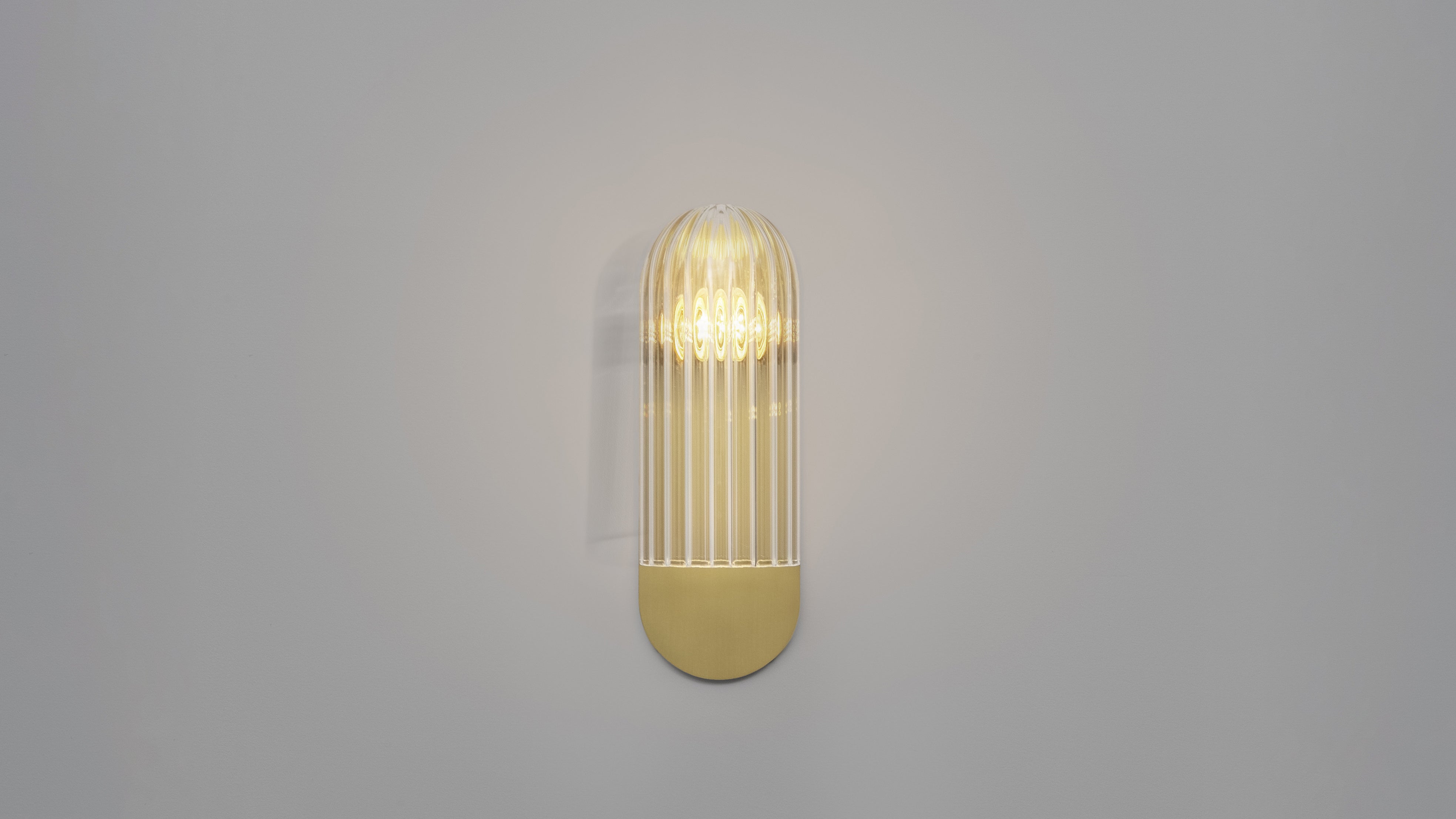 Schwung Odyssey Paris Burnished Brass Wall Light