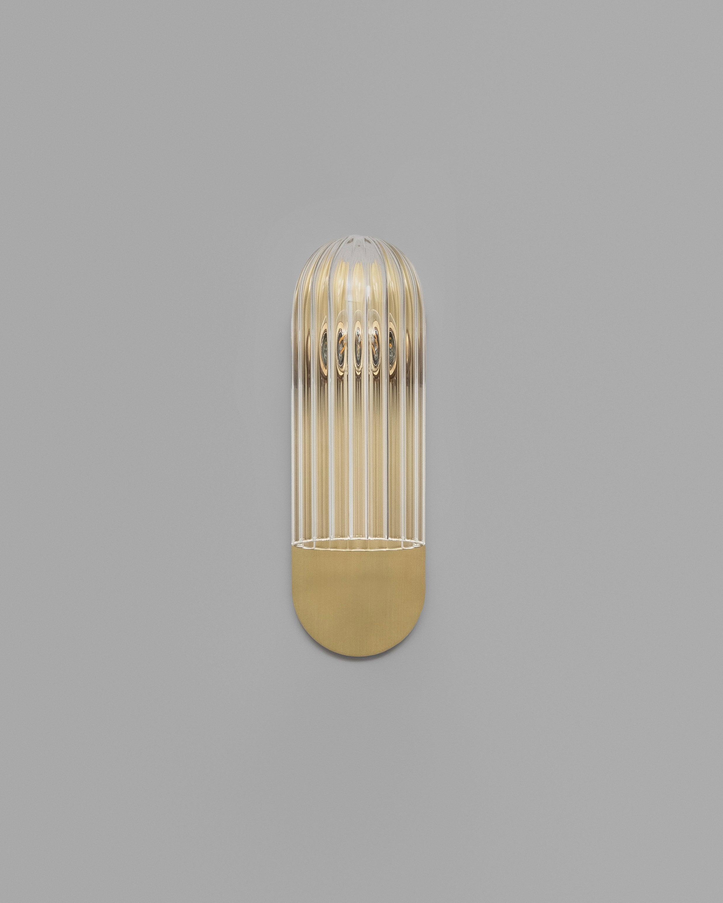 Schwung Odyssey Paris Burnished Brass Wall Light