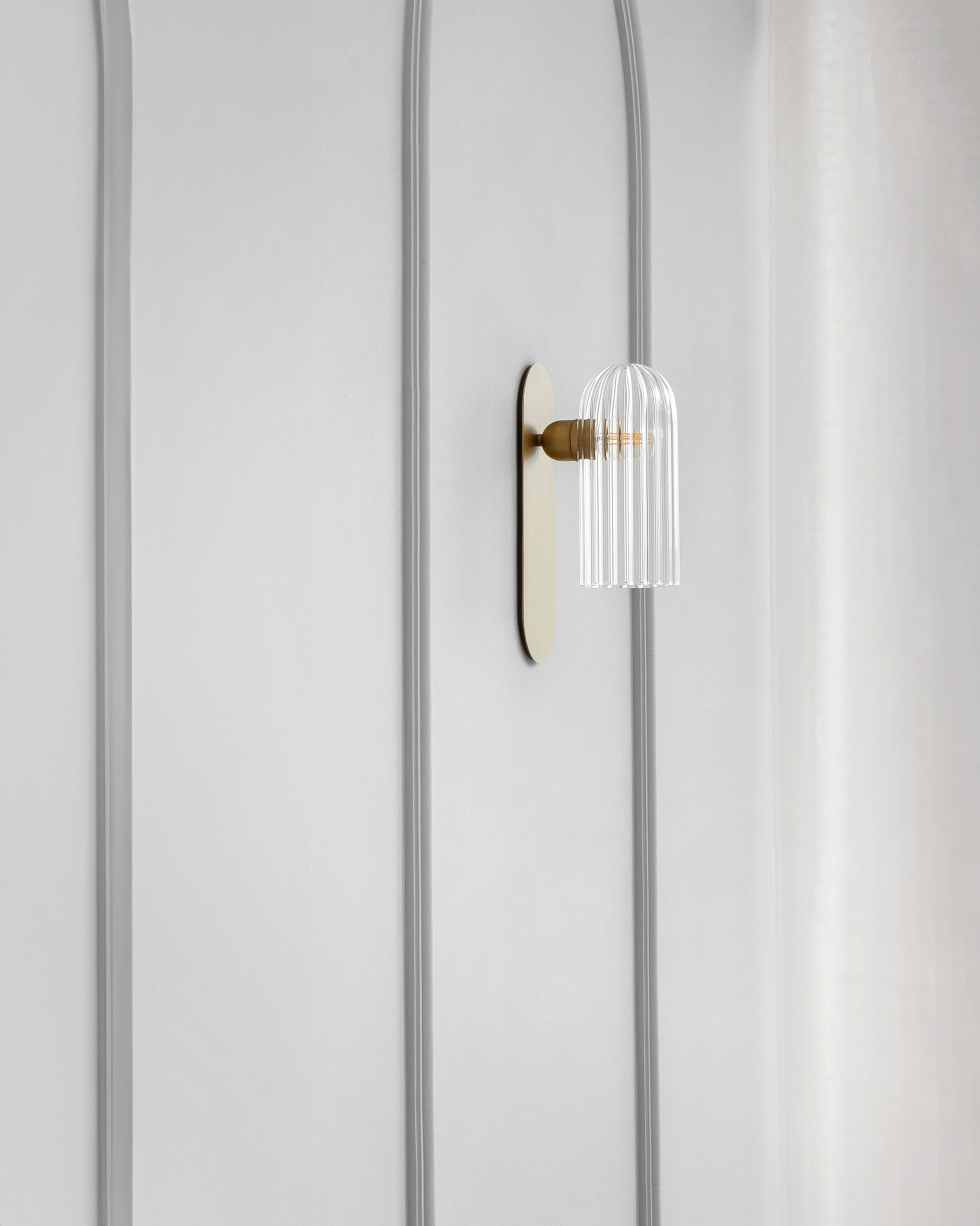 Schwung Odyssey Paris Burnished Brass Wall Light