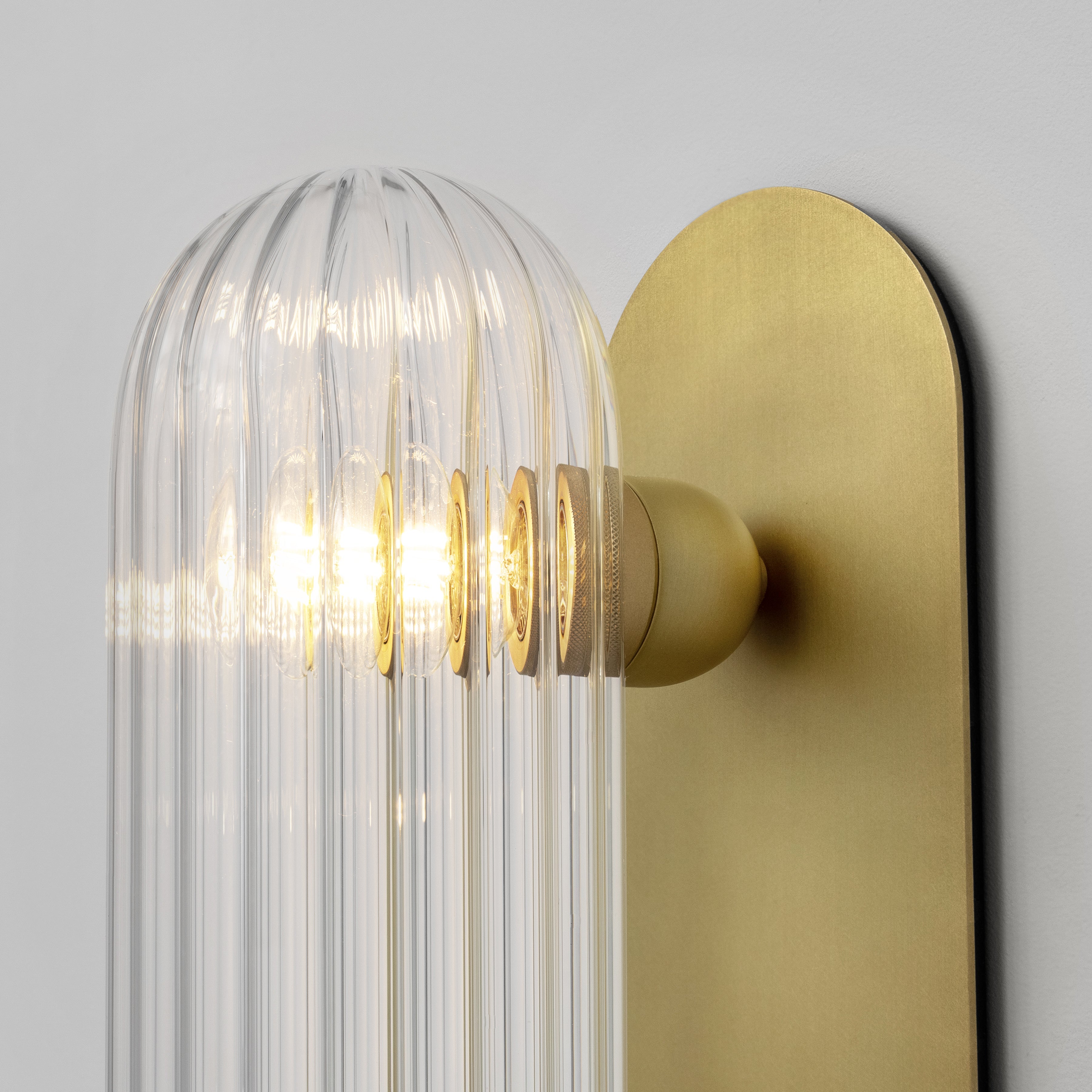 Schwung Odyssey Paris Burnished Brass Wall Light