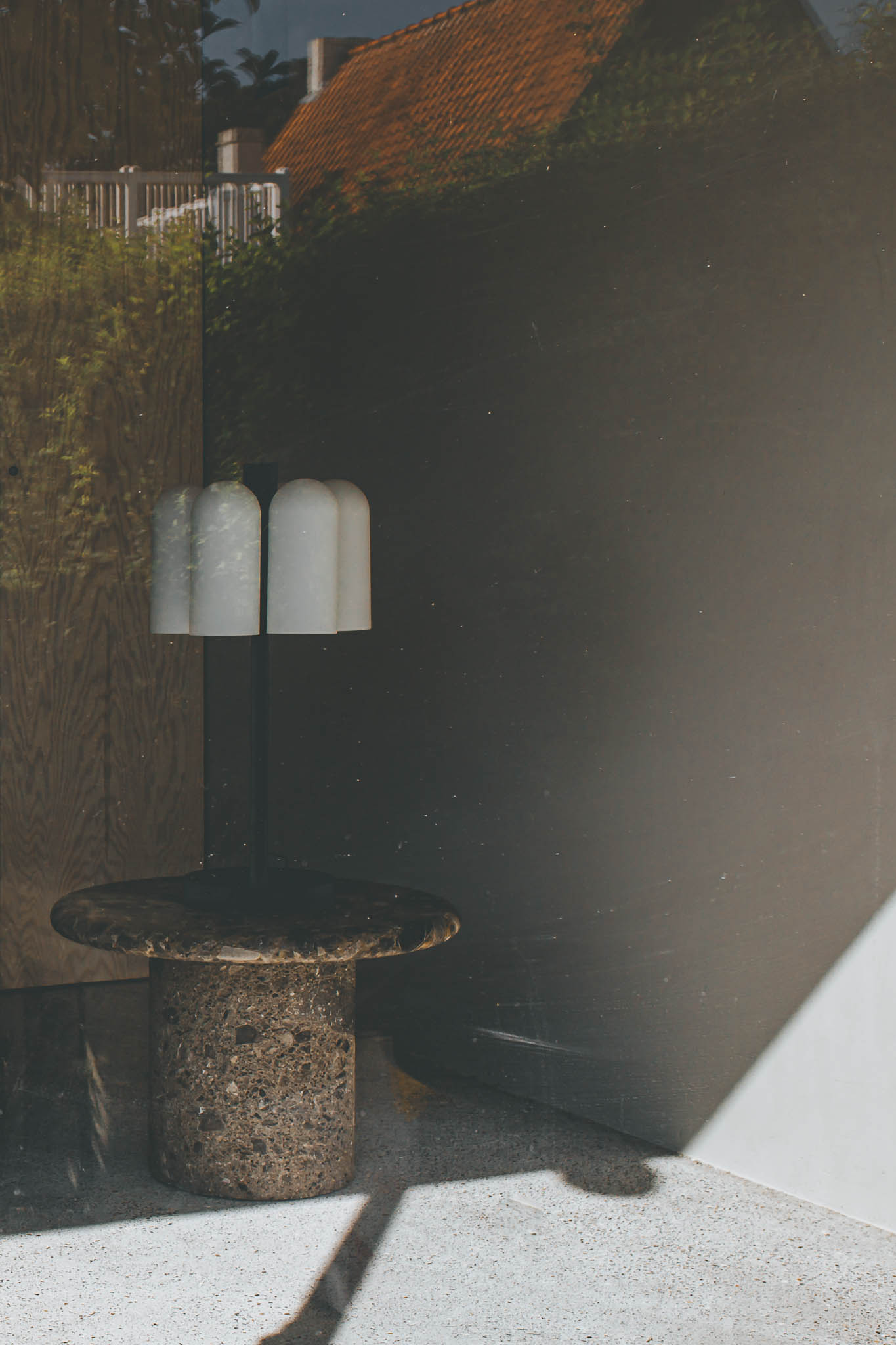 Schwung Odyssey 6 Black Gunmetal Table Lamp