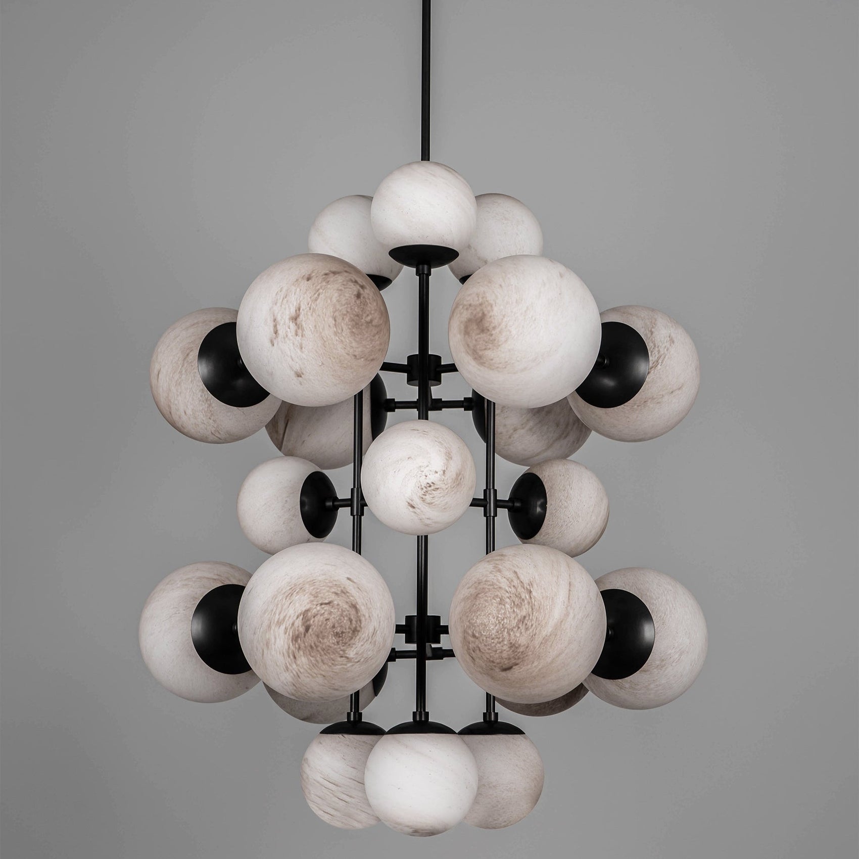 Schwung Glow Globe Chandelier